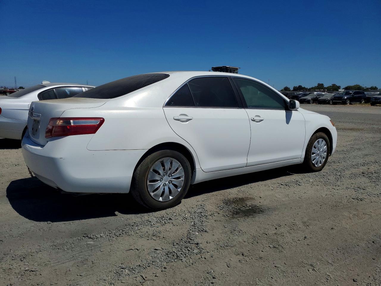 2007 Toyota Camry Ce White vin: 4T1BE46K77U619798