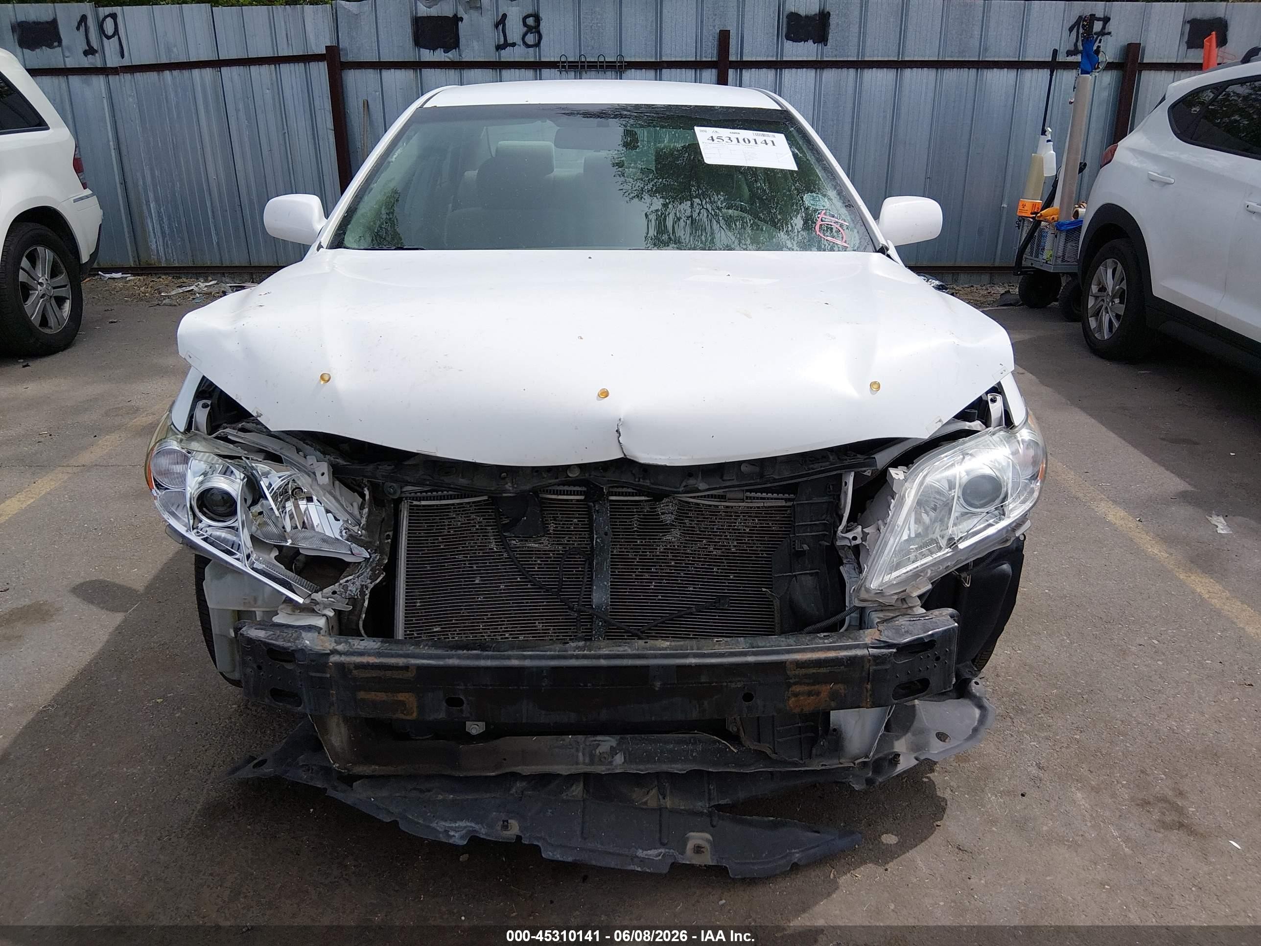 2007 Toyota Camry Le White vin: 4T1BE46K77U621244