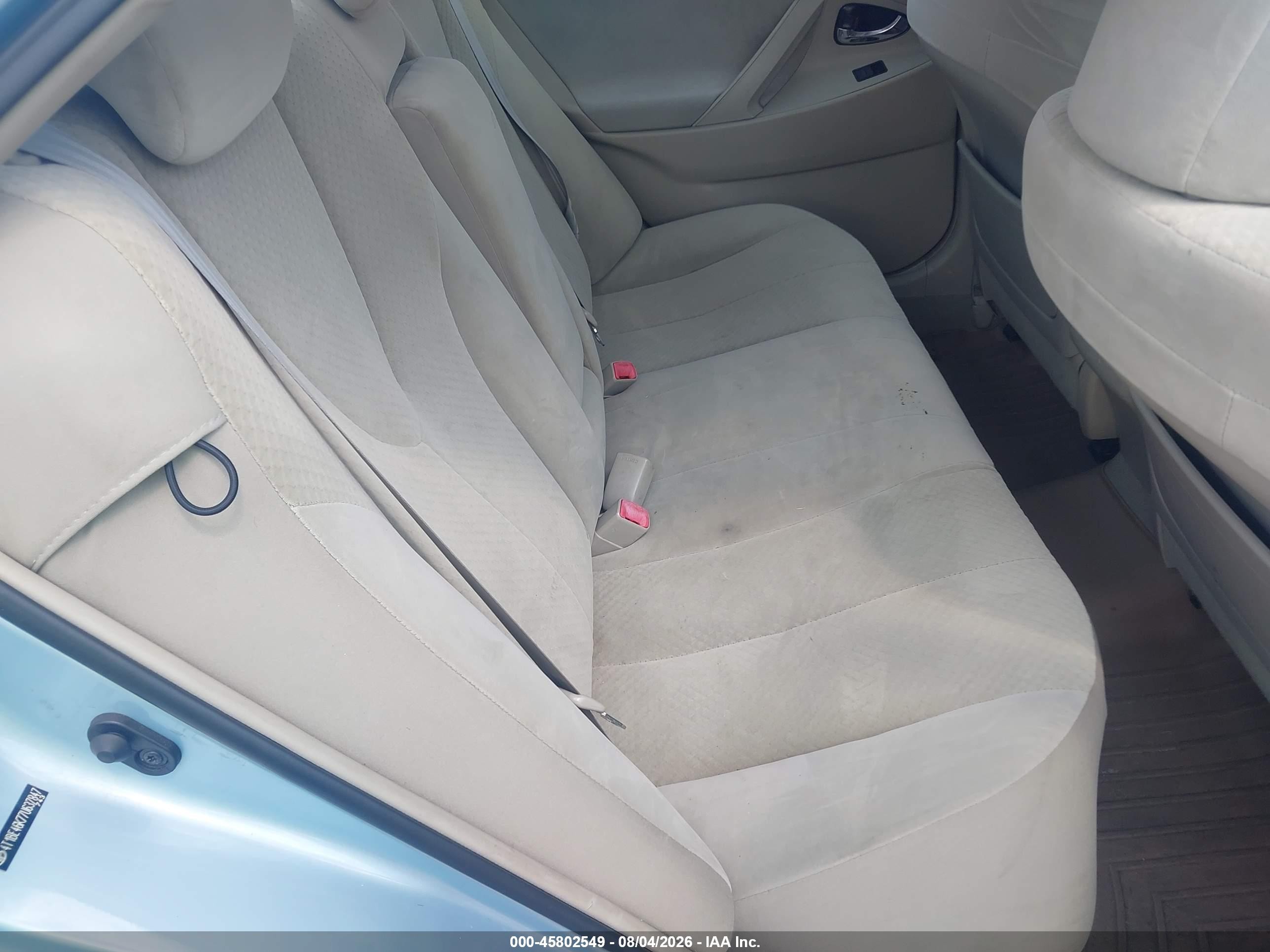 2007 Toyota Camry Le Light Blue vin: 4T1BE46K77U637847