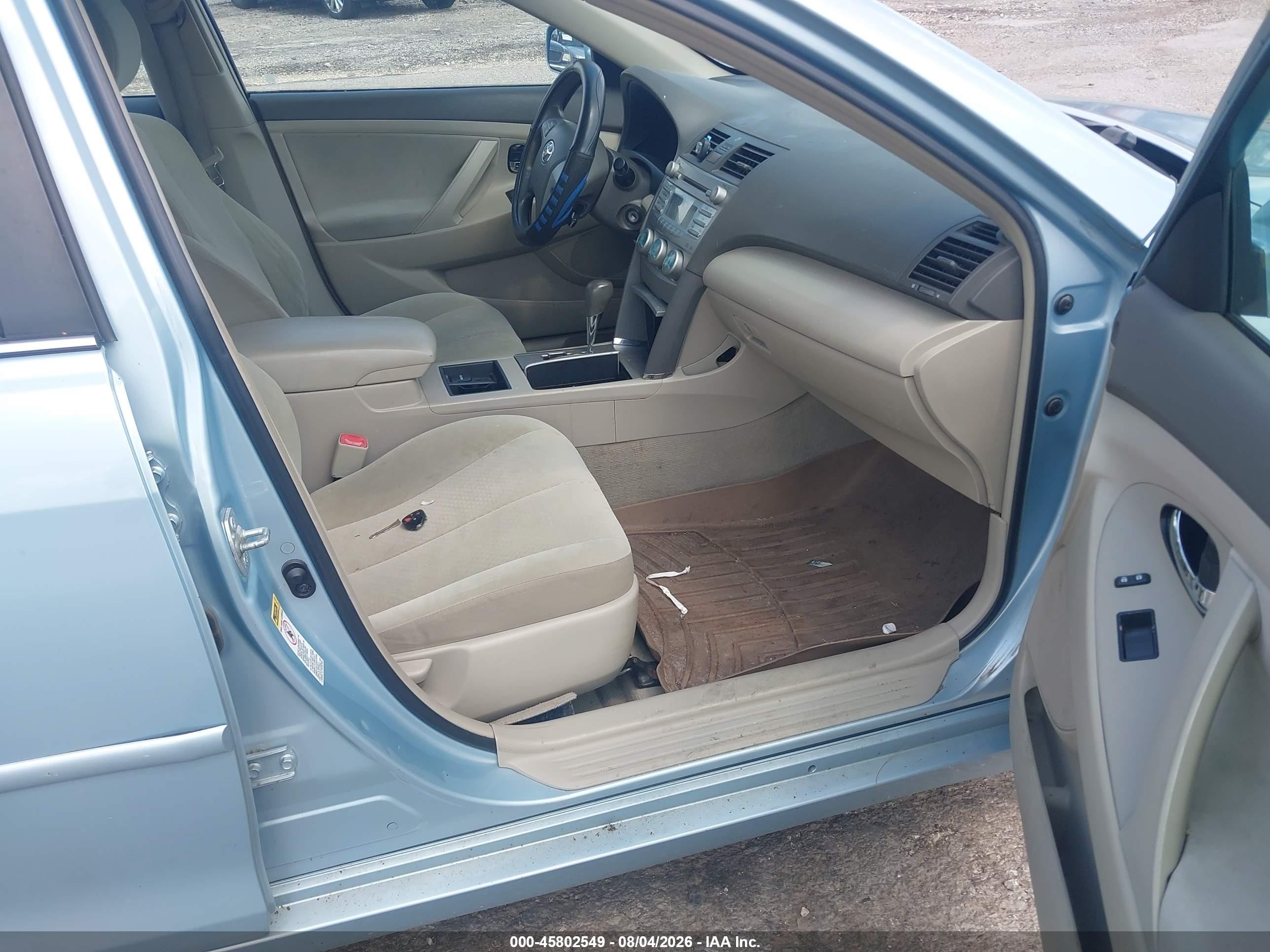 2007 Toyota Camry Le Light Blue vin: 4T1BE46K77U637847
