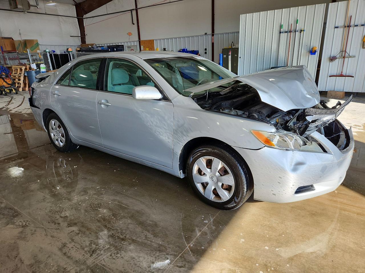 2007 Toyota Camry Le Silver vin: 4T1BE46K77U638609