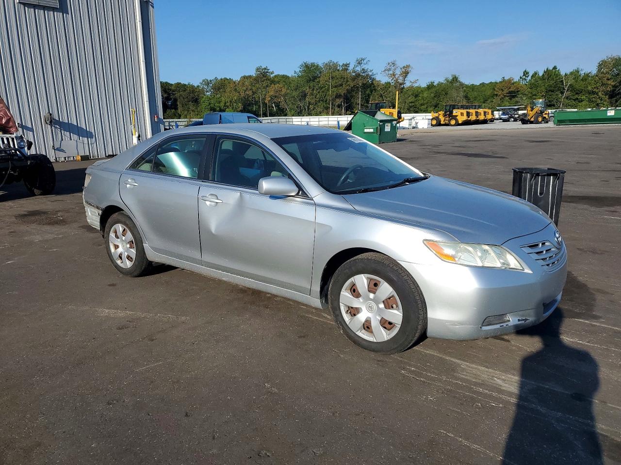 2007 Toyota Camry Ce Silver vin: 4T1BE46K77U643812