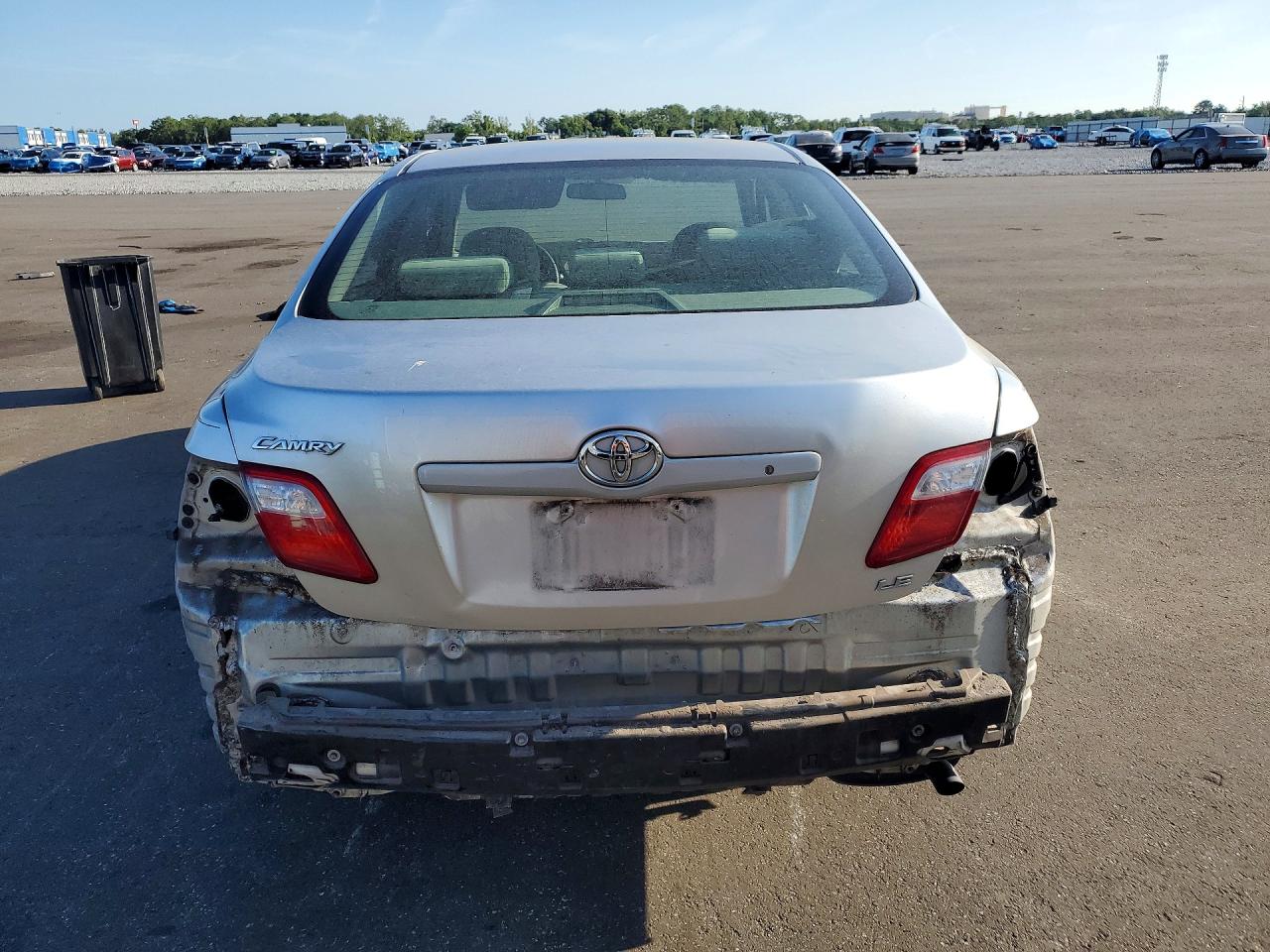 2007 Toyota Camry Ce Silver vin: 4T1BE46K77U643812
