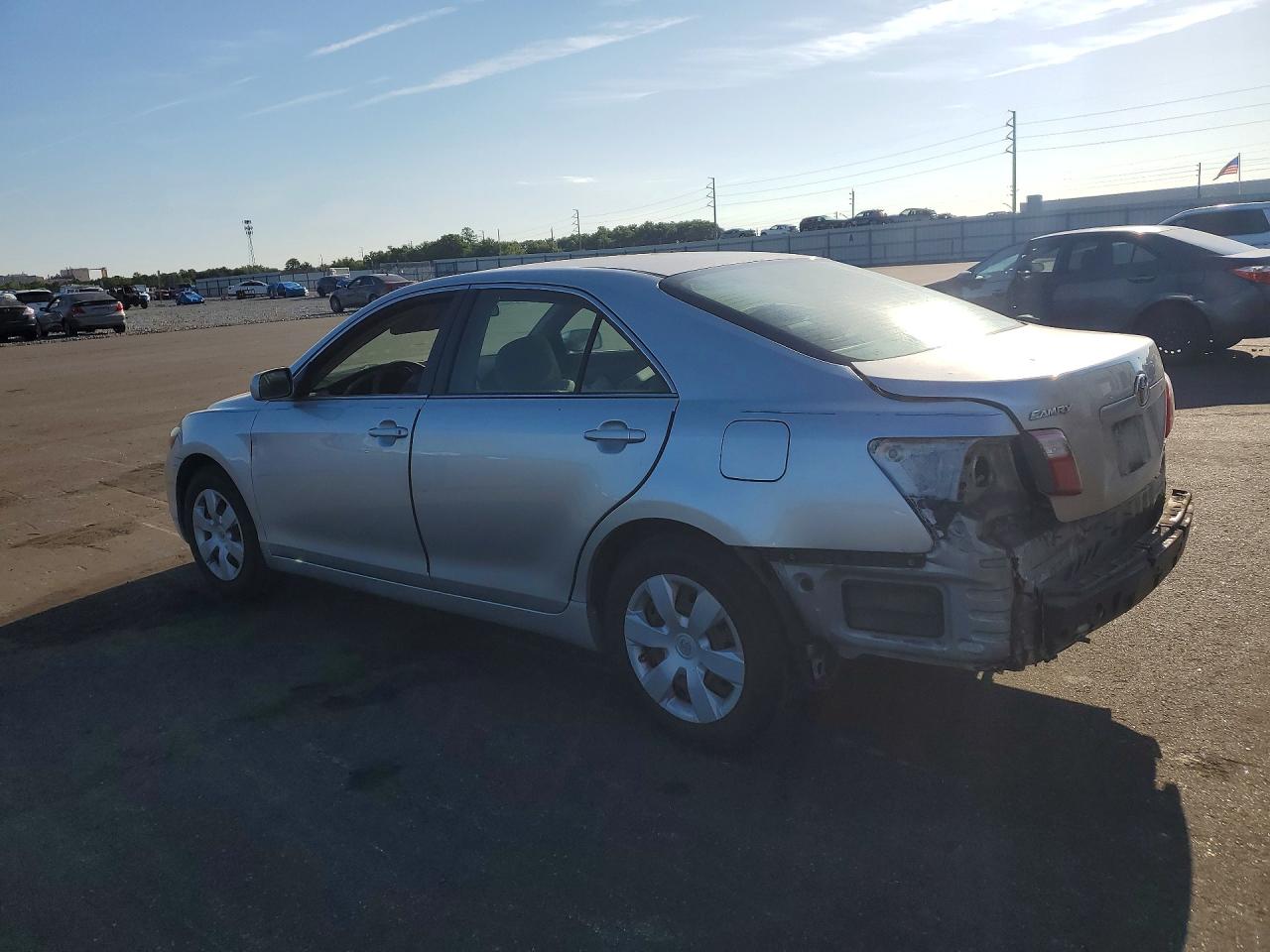 2007 Toyota Camry Ce Silver vin: 4T1BE46K77U643812