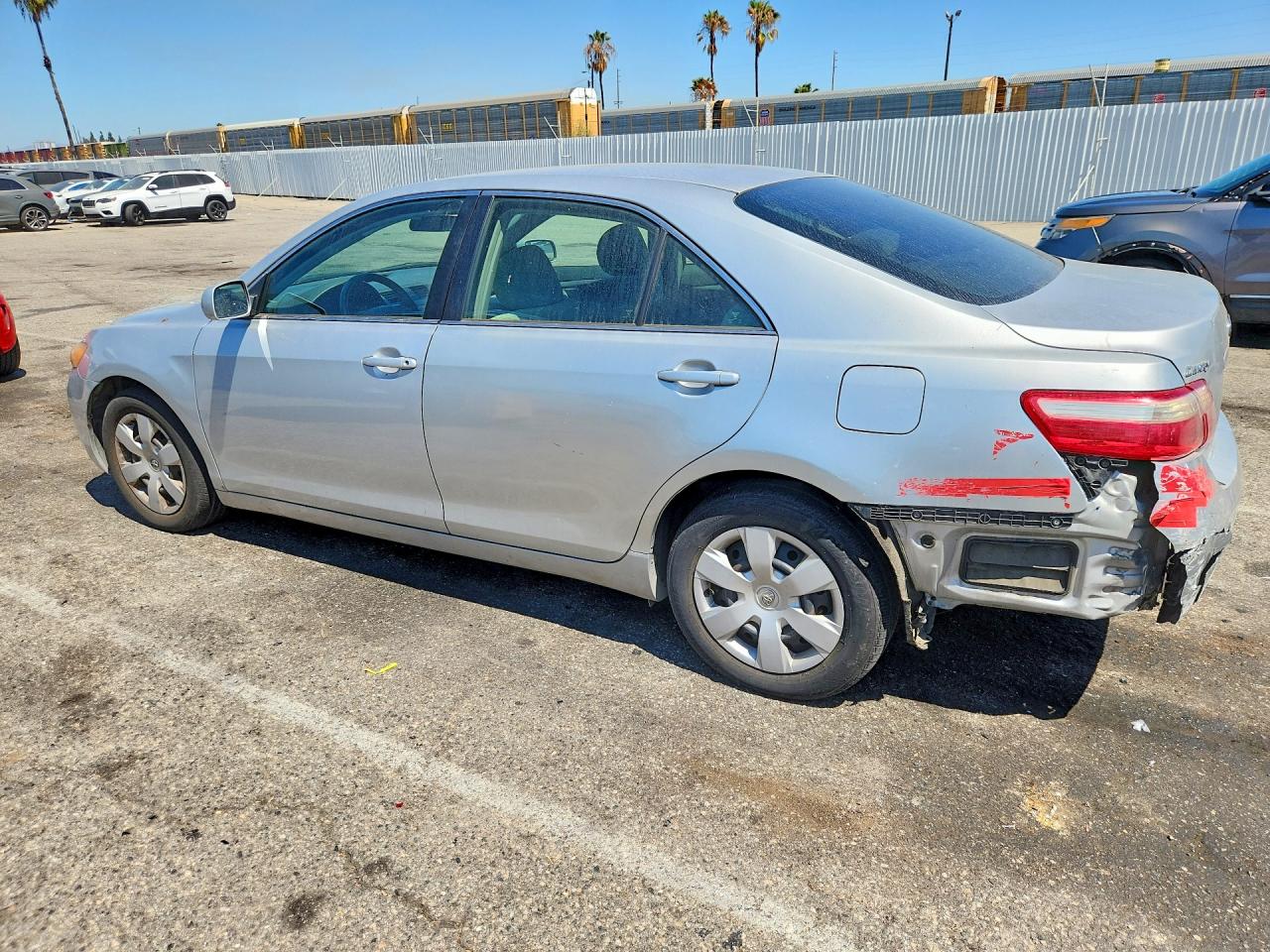 2007 Toyota Camry Ce Silver vin: 4T1BE46K77U656138