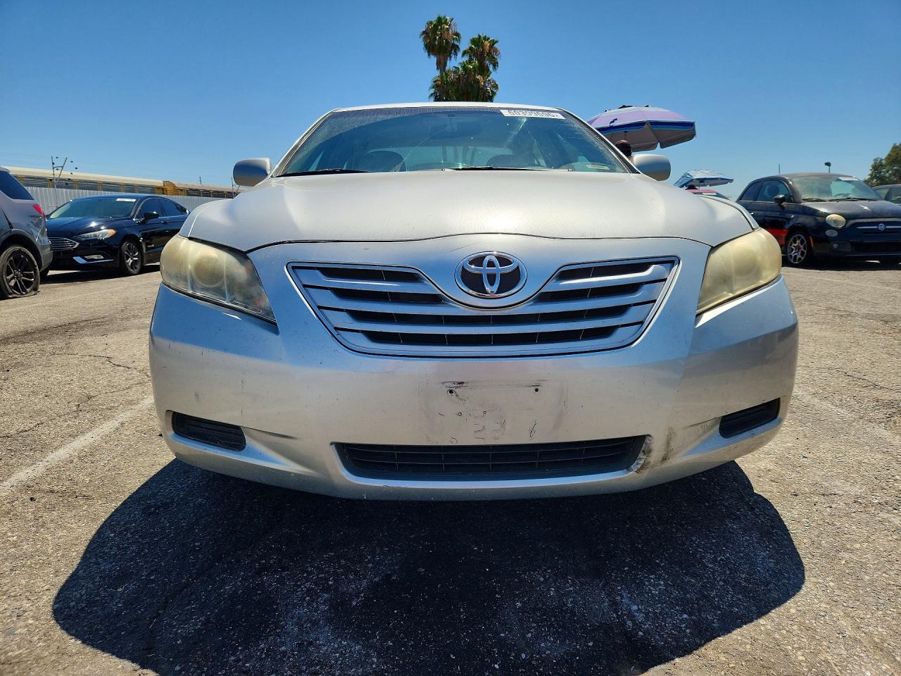 2007 Toyota Camry Ce Silver vin: 4T1BE46K77U656138