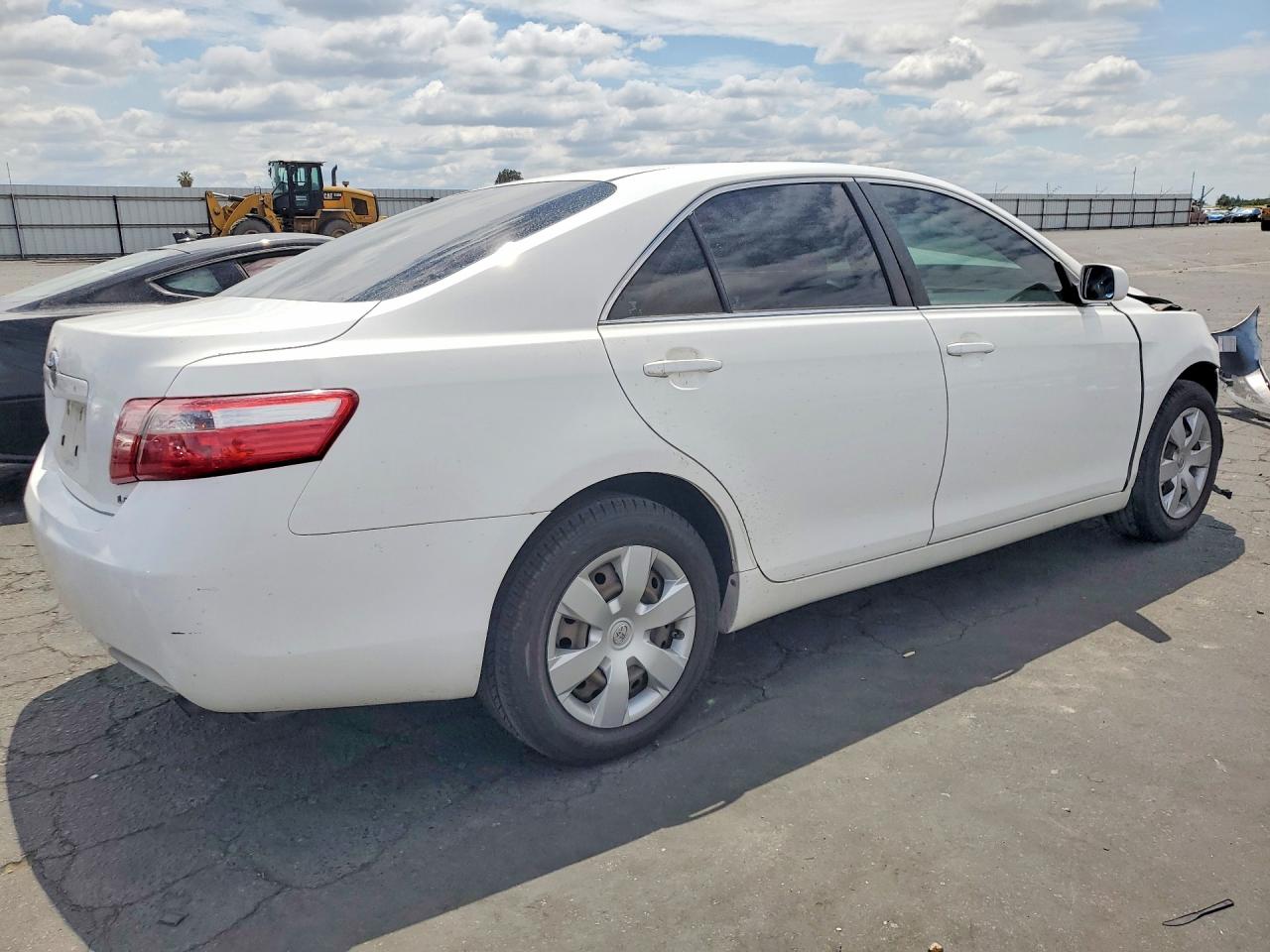 2007 Toyota Camry Le White vin: 4T1BE46K77U660643