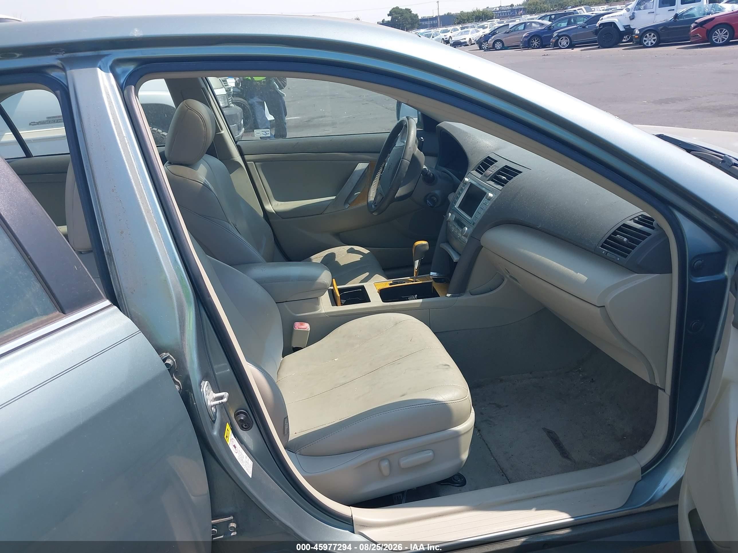 2007 Toyota Camry Xle Зеленый vin: 4T1BE46K77U664191