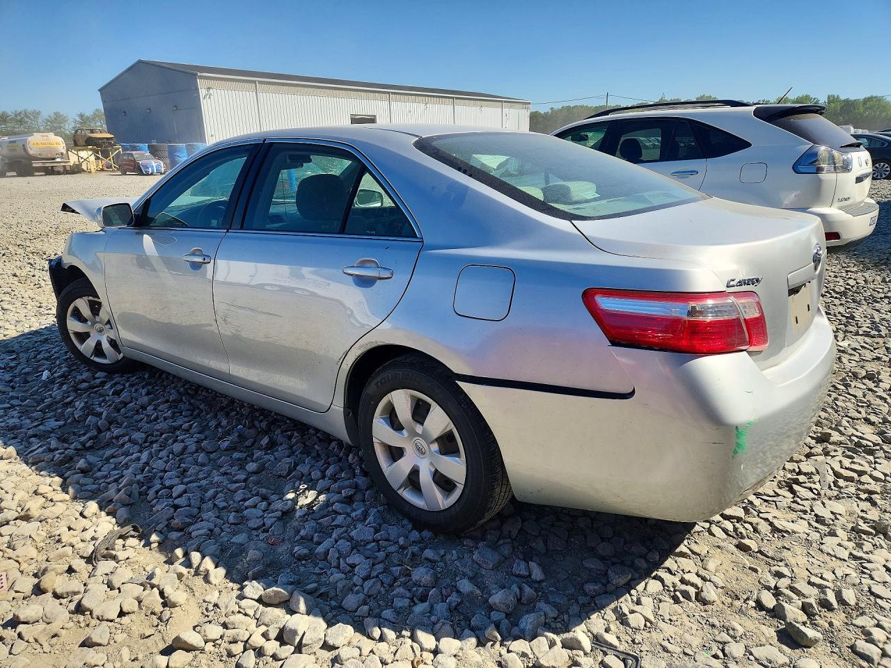 2007 Toyota Camry Le Silver vin: 4T1BE46K77U673134