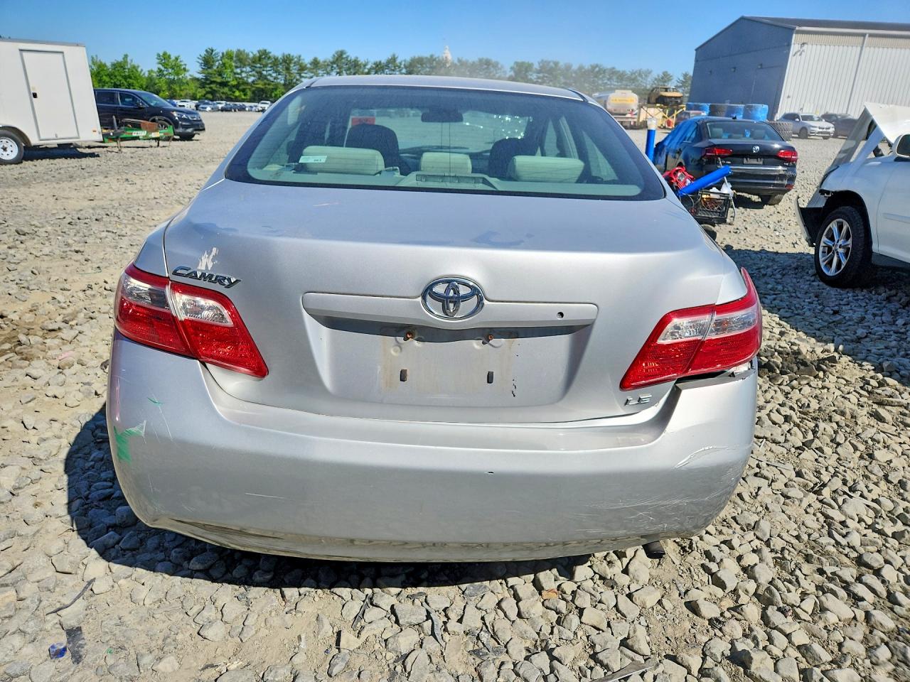 2007 Toyota Camry Le Silver vin: 4T1BE46K77U673134