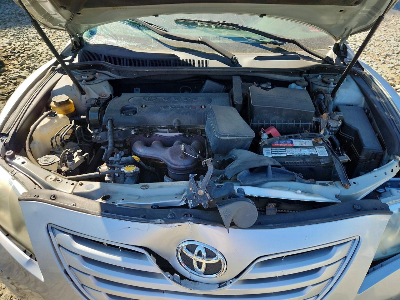 2007 Toyota Camry Le Silver vin: 4T1BE46K77U673134