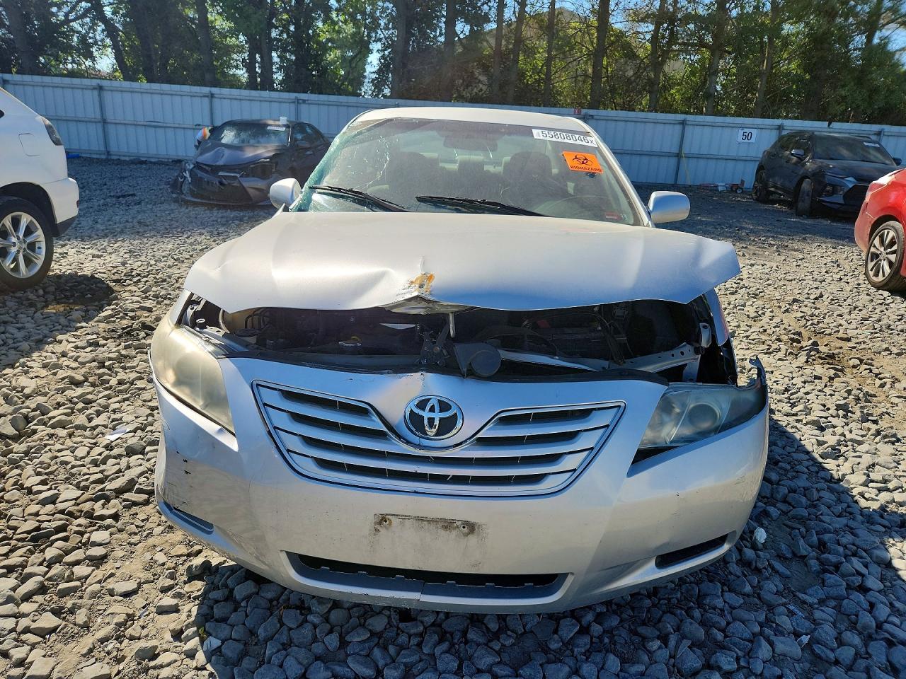 2007 Toyota Camry Le Silver vin: 4T1BE46K77U673134