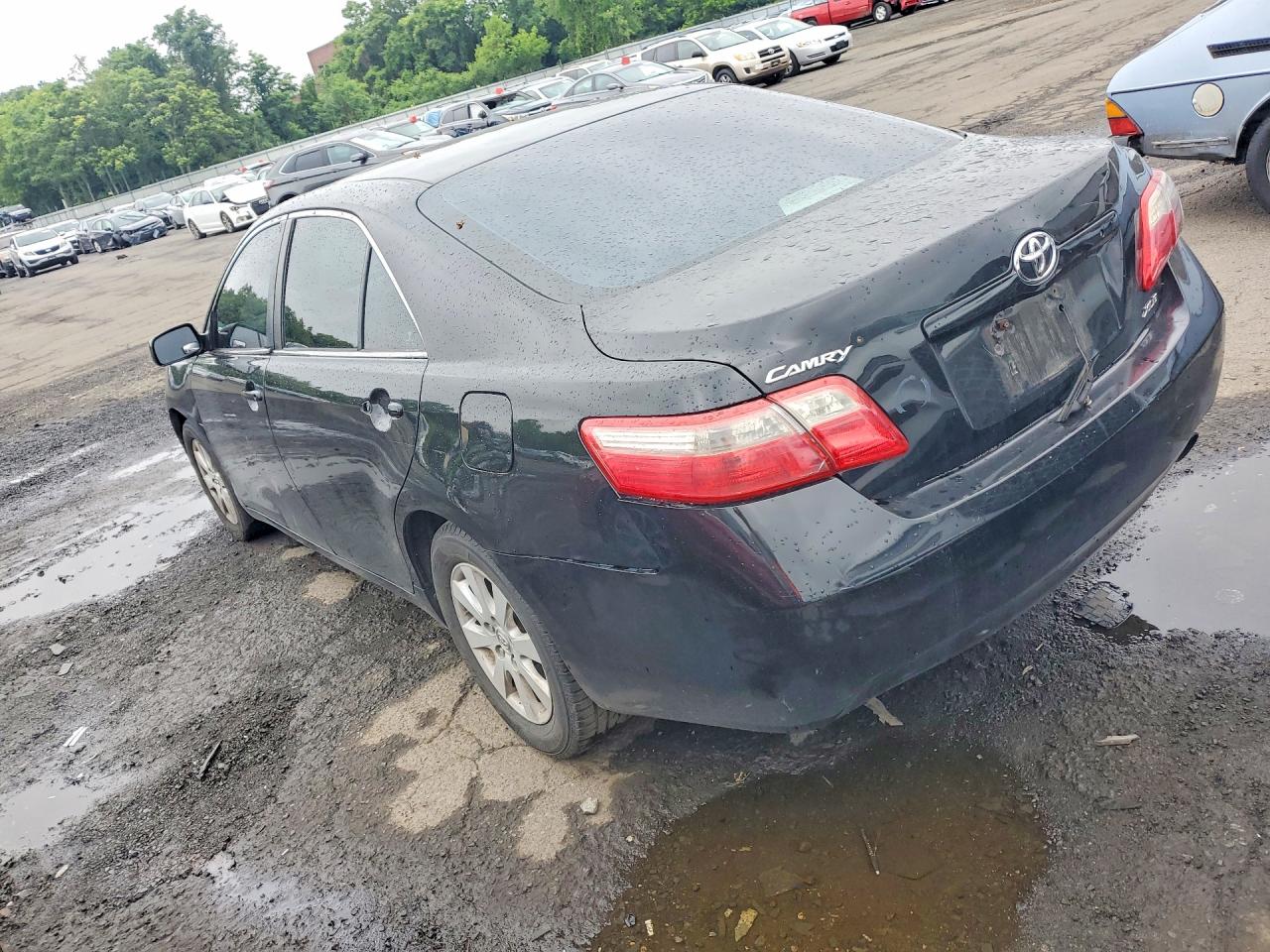 2007 Toyota Camry Xle Black vin: 4T1BE46K77U681749