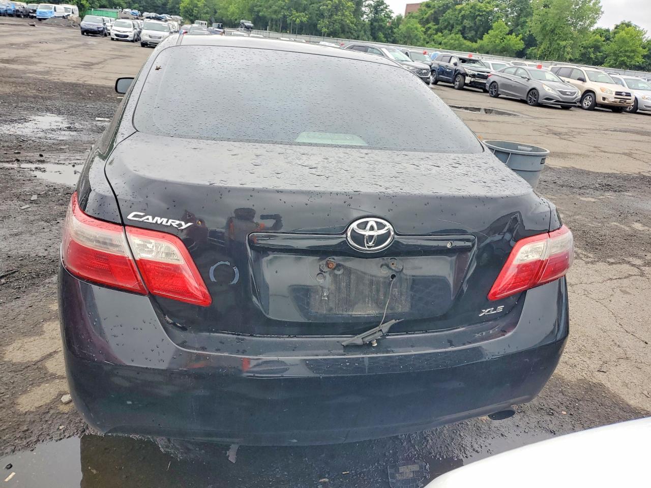 2007 Toyota Camry Xle Black vin: 4T1BE46K77U681749