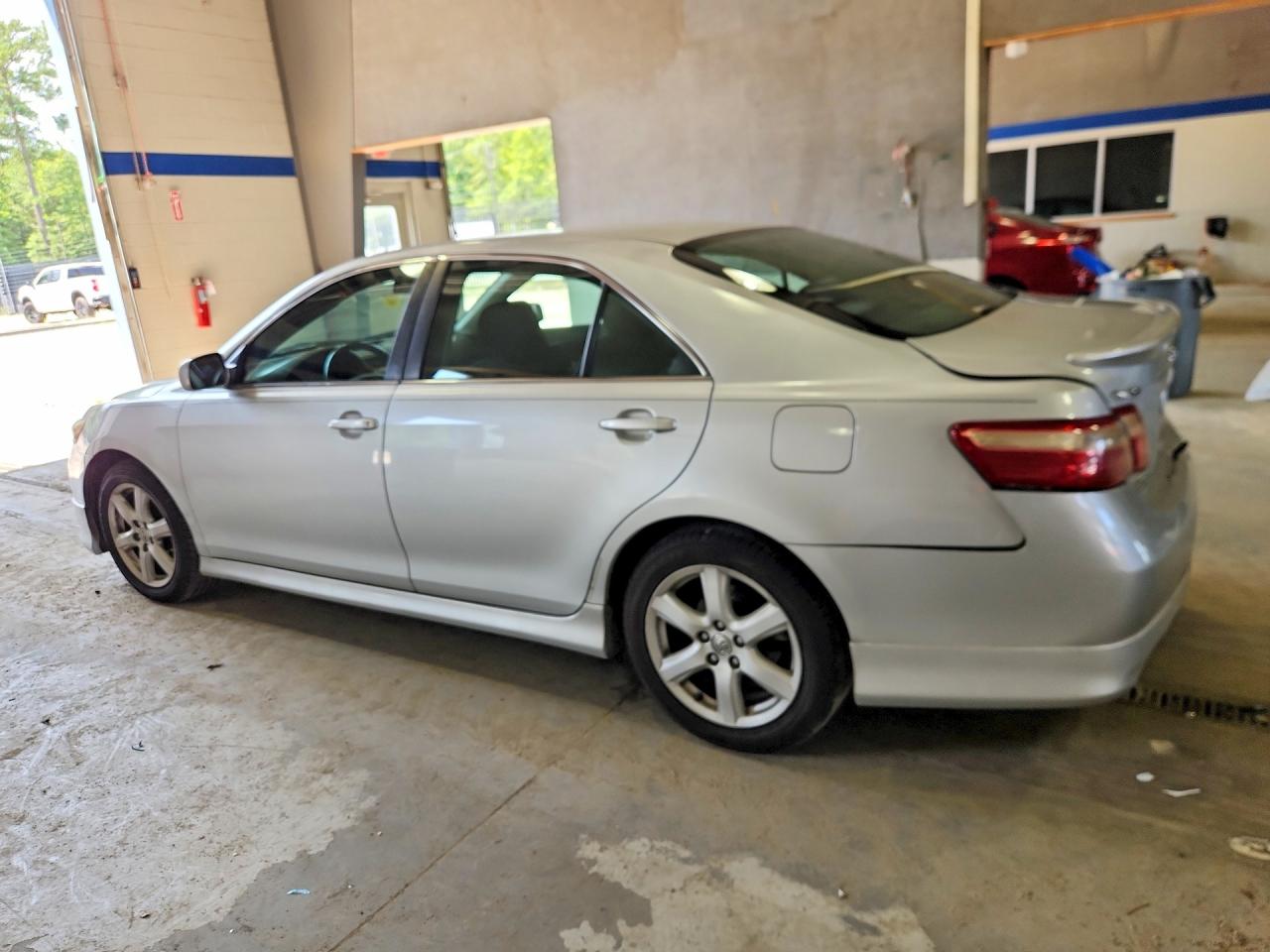 2007 Toyota Camry Se Silver vin: 4T1BE46K77U684246