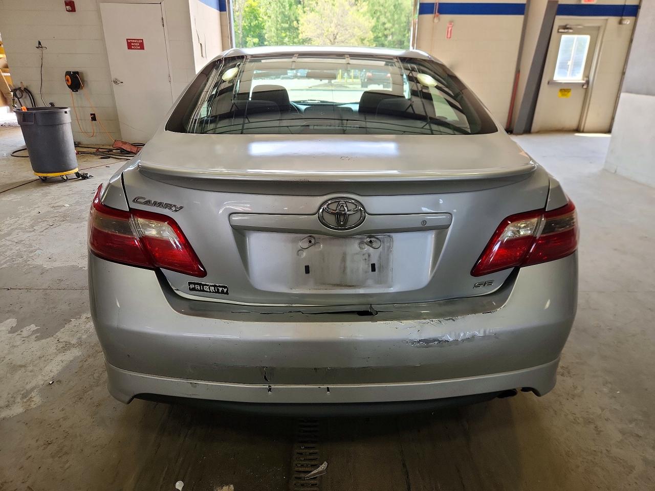 2007 Toyota Camry Se Silver vin: 4T1BE46K77U684246