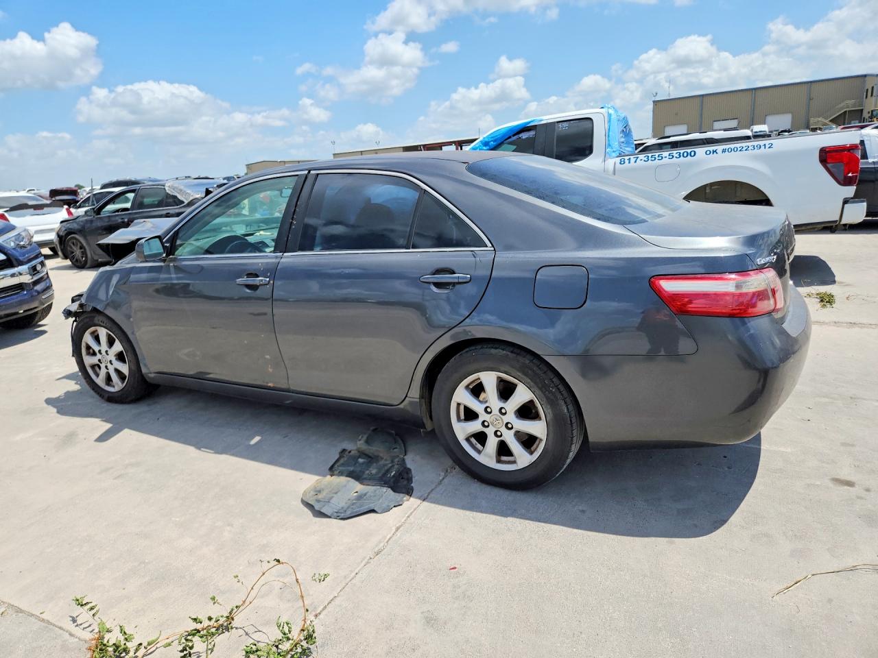2007 Toyota Camry Le Gray vin: 4T1BE46K77U687499