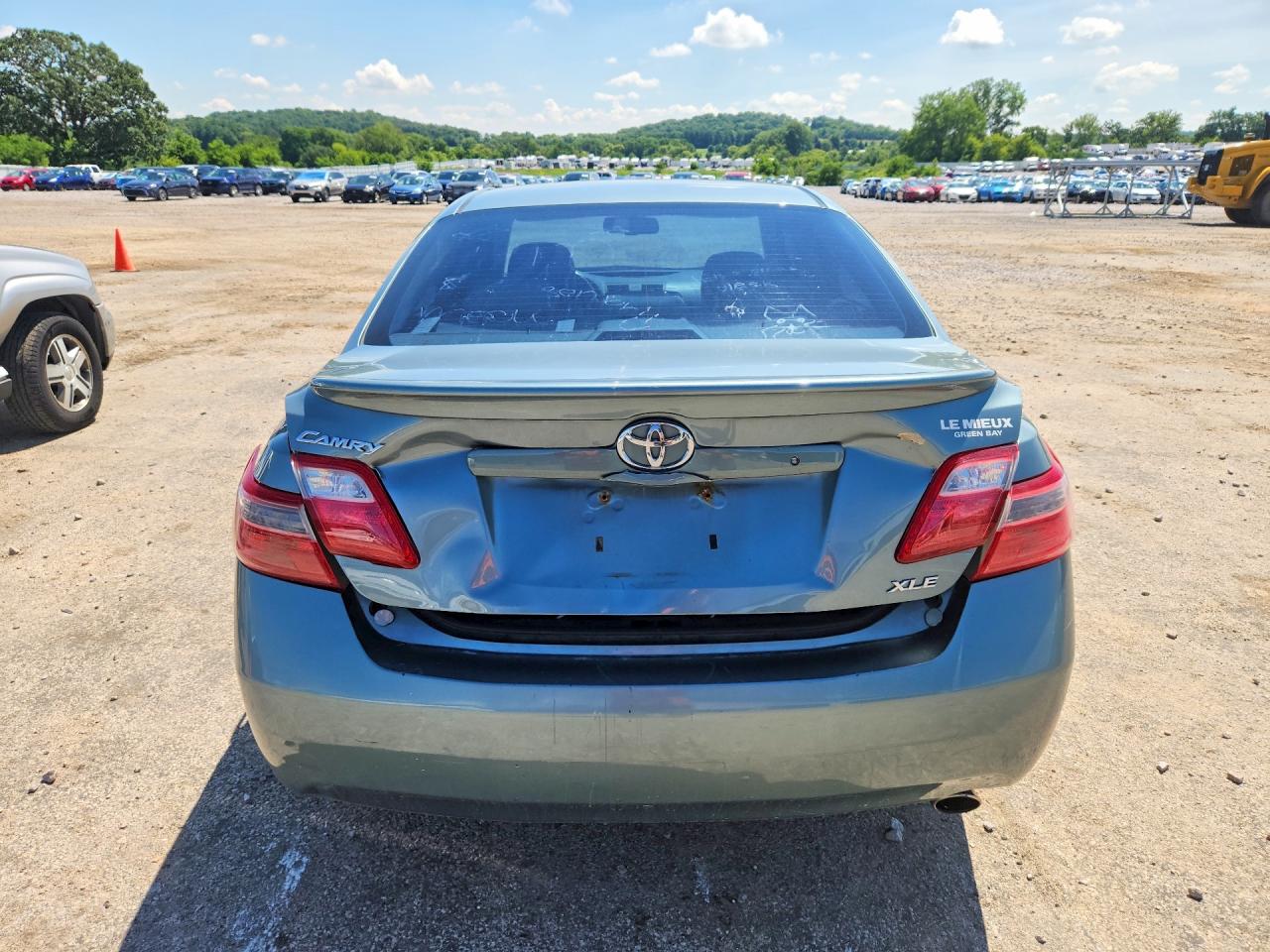 2007 Toyota Camry Xle Turquoise vin: 4T1BE46K77U695456