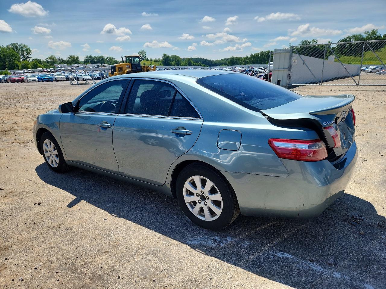 2007 Toyota Camry Xle Turquoise vin: 4T1BE46K77U695456