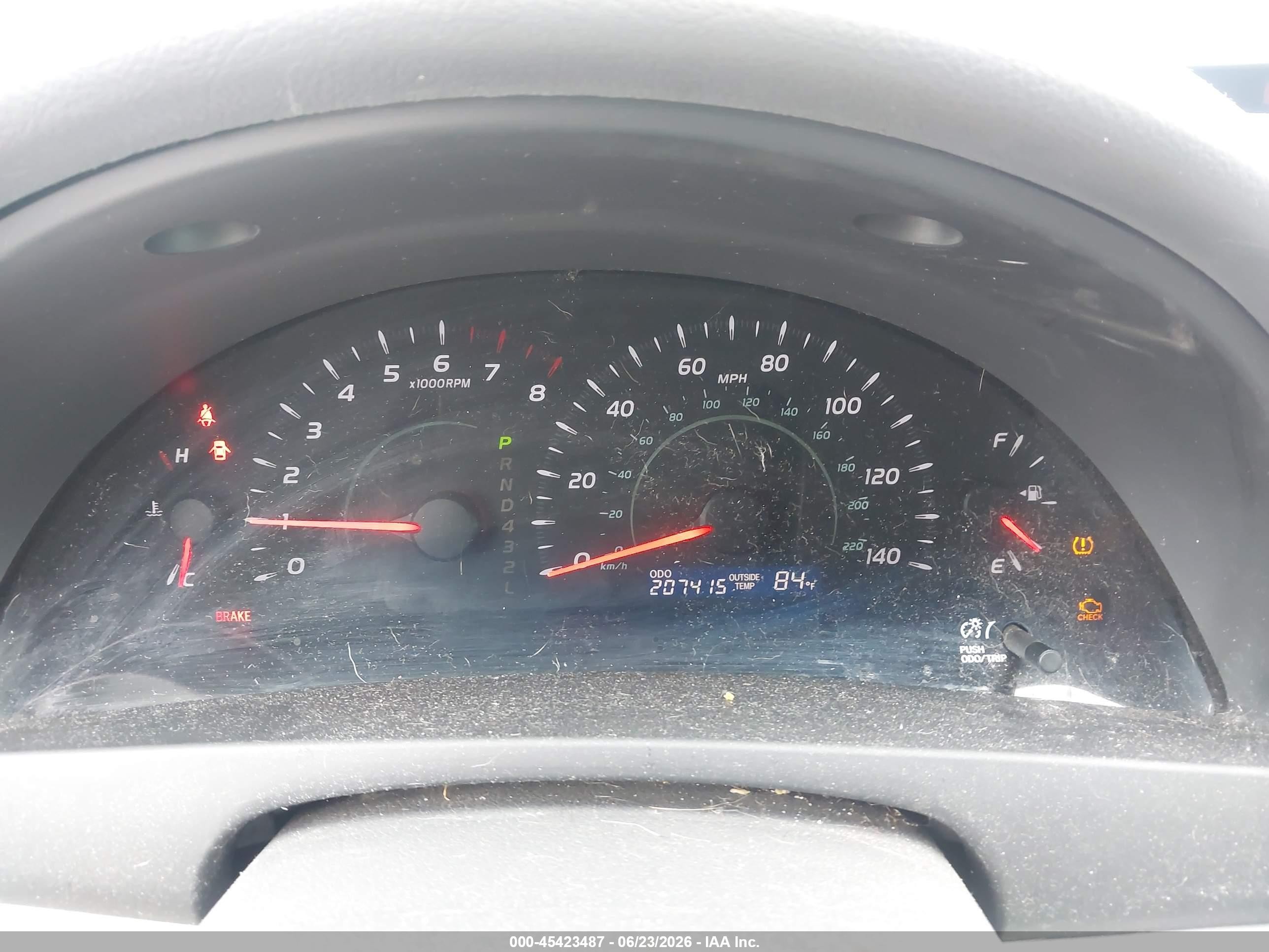 2007 Toyota Camry Le Silver vin: 4T1BE46K77U695523