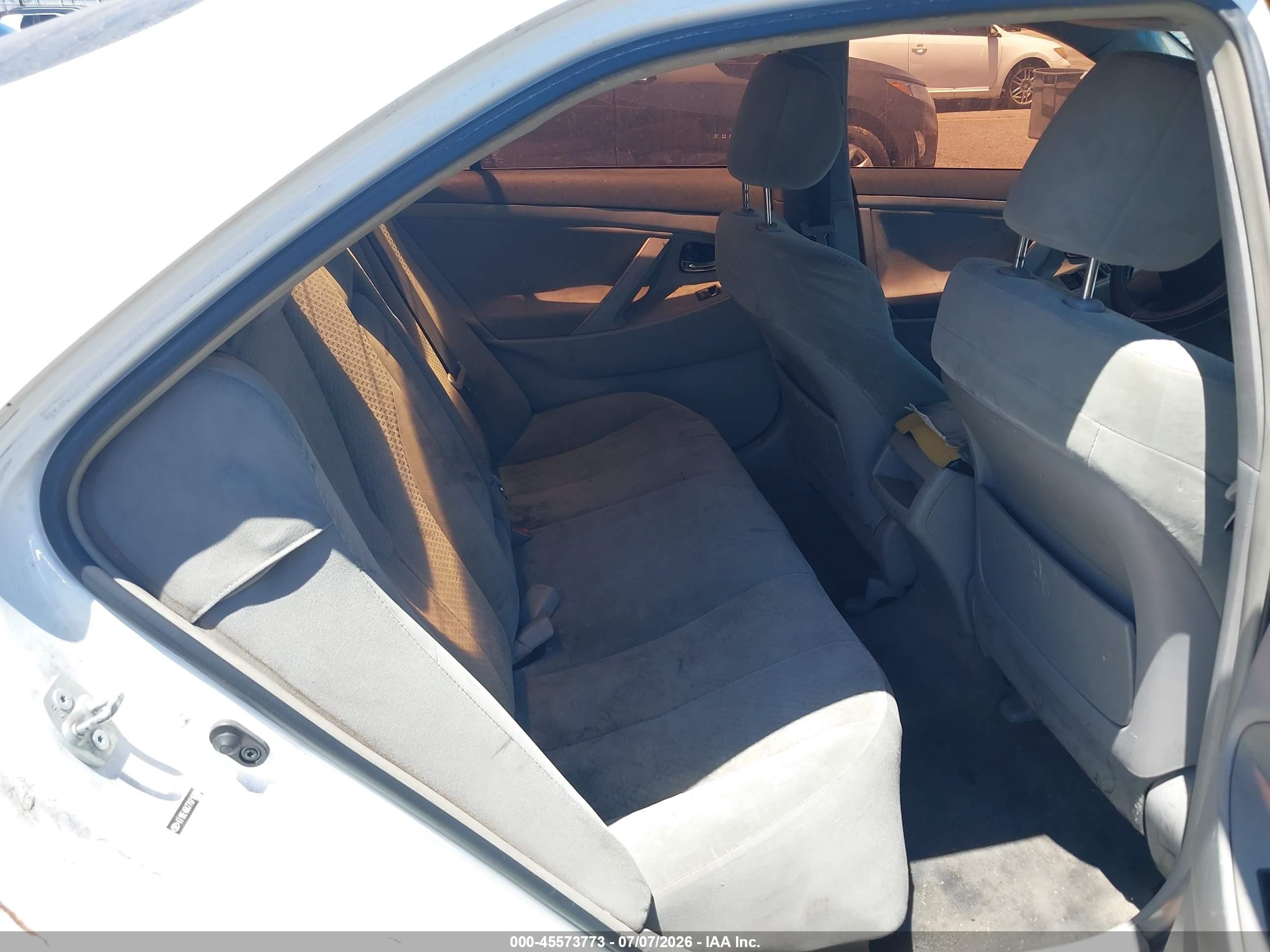 2007 Toyota Camry Le White vin: 4T1BE46K77U716080