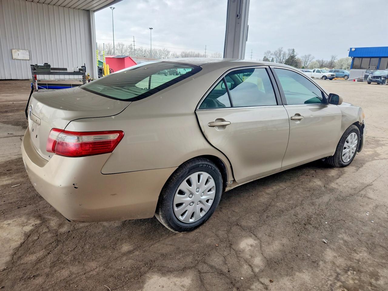 2007 Toyota Camry Xle Beige vin: 4T1BE46K77U717634