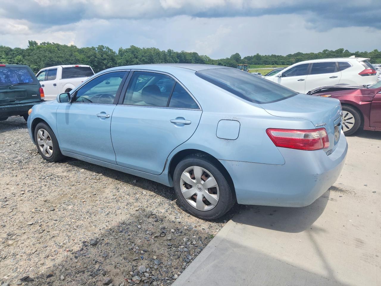 2007 Toyota Camry Le Blue vin: 4T1BE46K77U728939