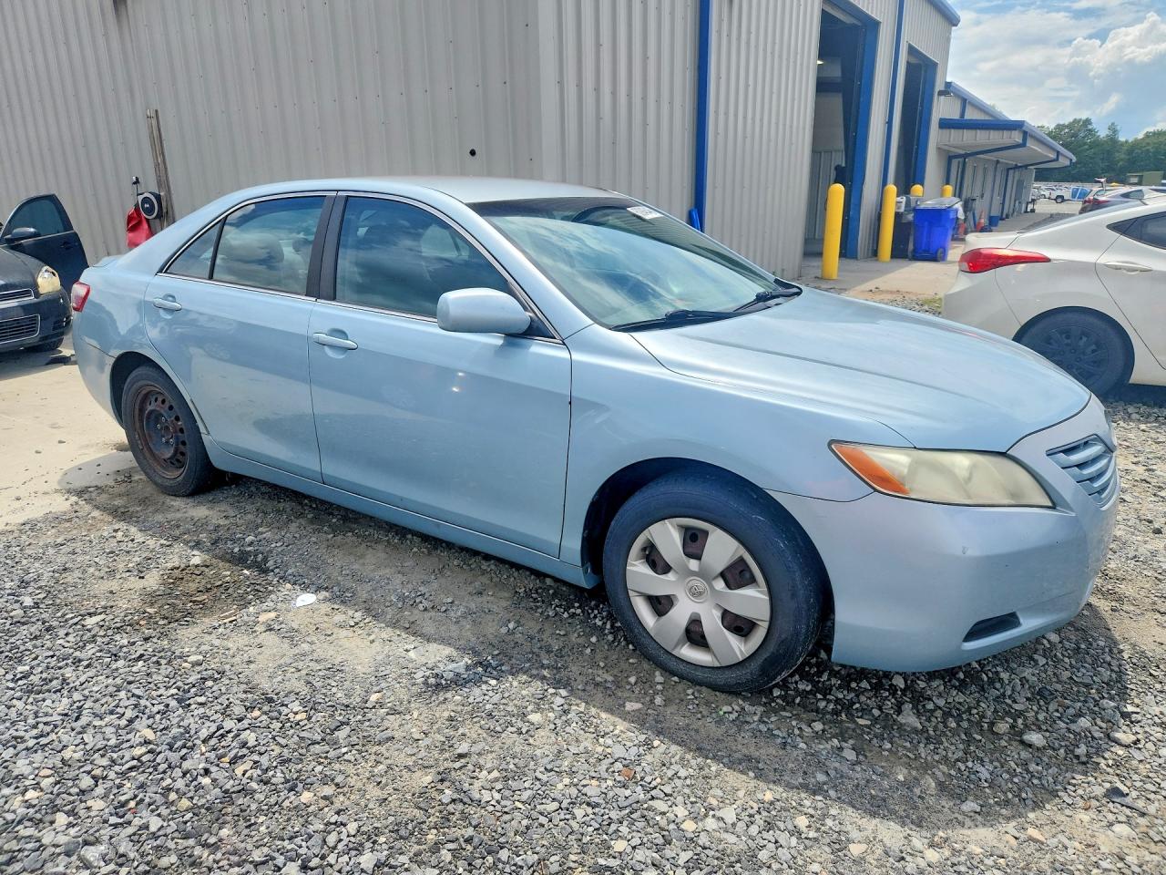 2007 Toyota Camry Le Blue vin: 4T1BE46K77U728939