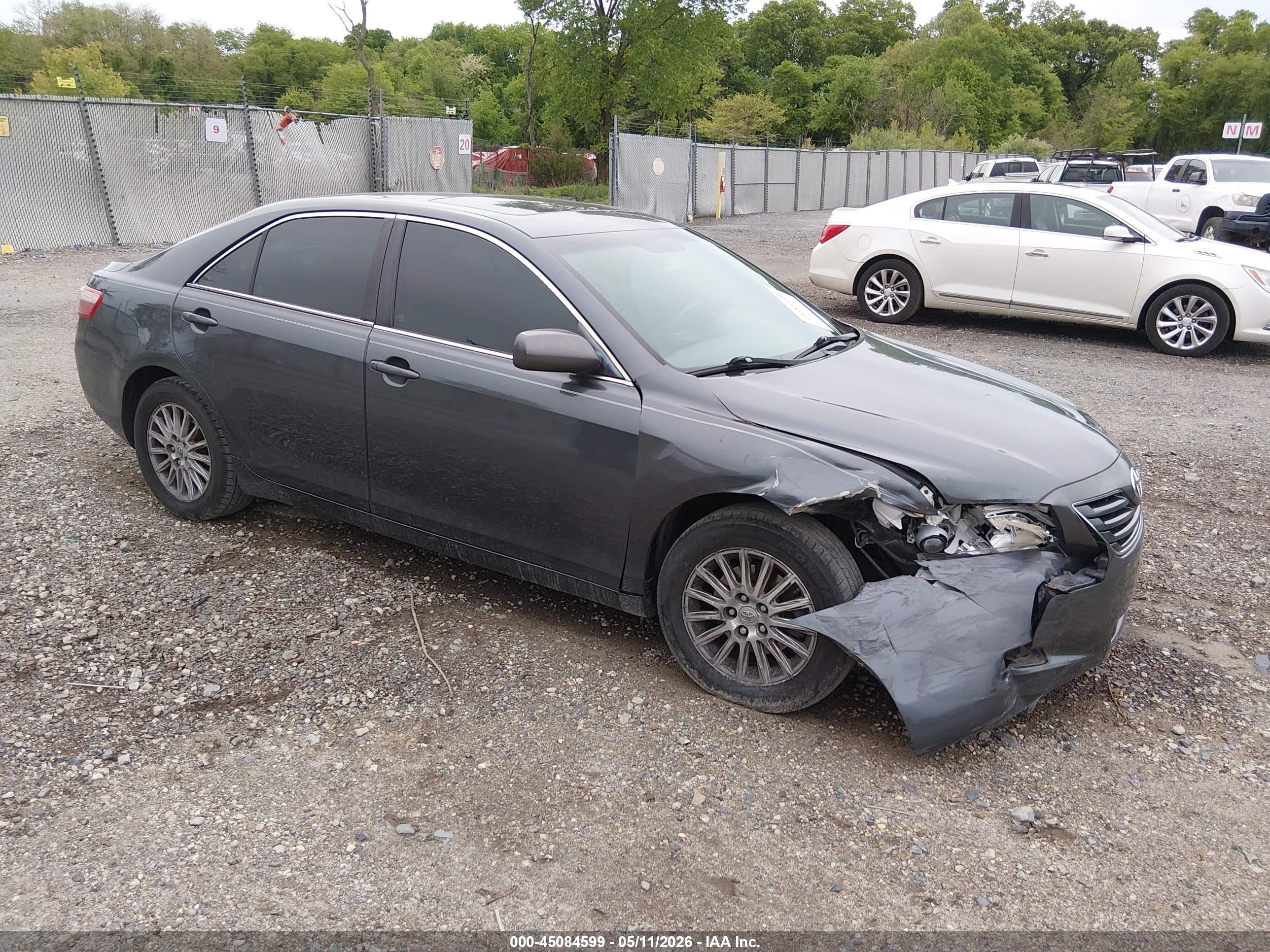 2008 Toyota Camry Xle Gray vin: 4T1BE46K78U249664