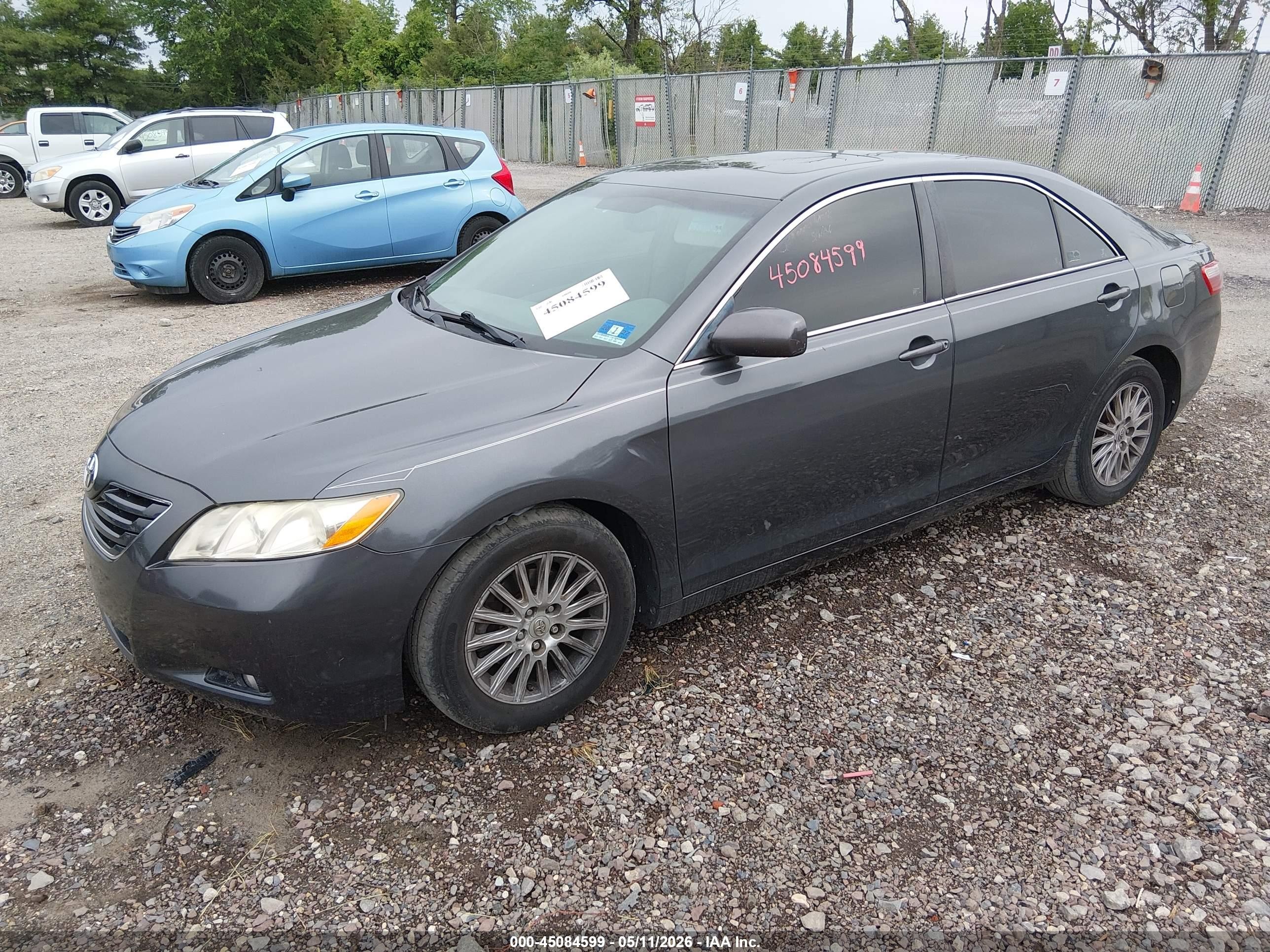 2008 Toyota Camry Xle Gray vin: 4T1BE46K78U249664