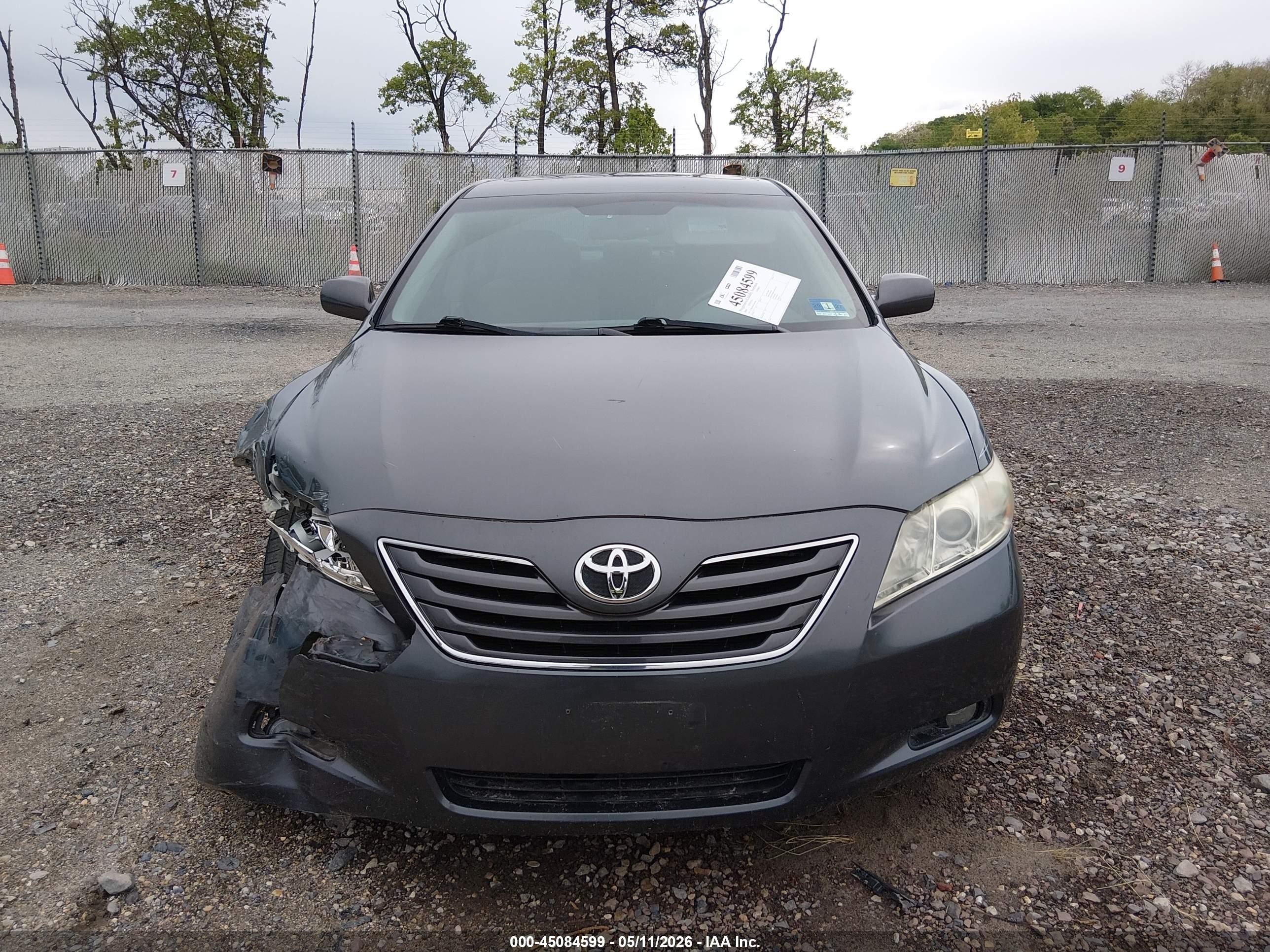 2008 Toyota Camry Xle Gray vin: 4T1BE46K78U249664