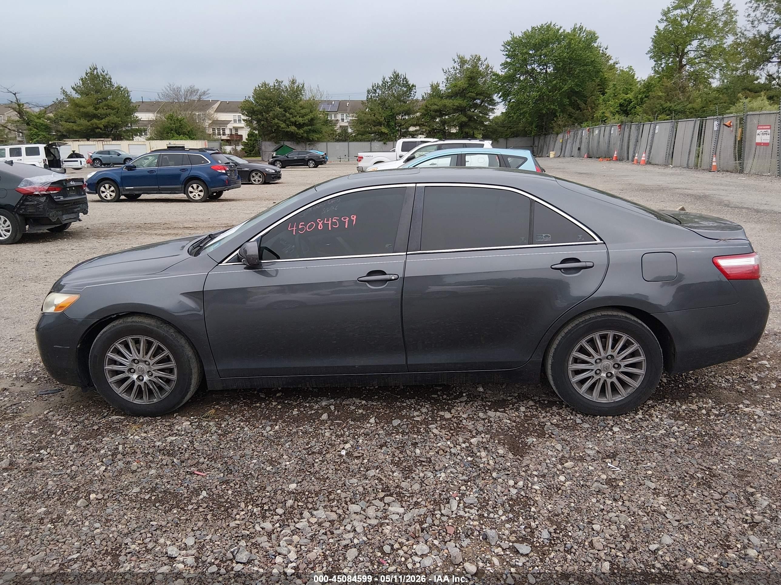 2008 Toyota Camry Xle Gray vin: 4T1BE46K78U249664