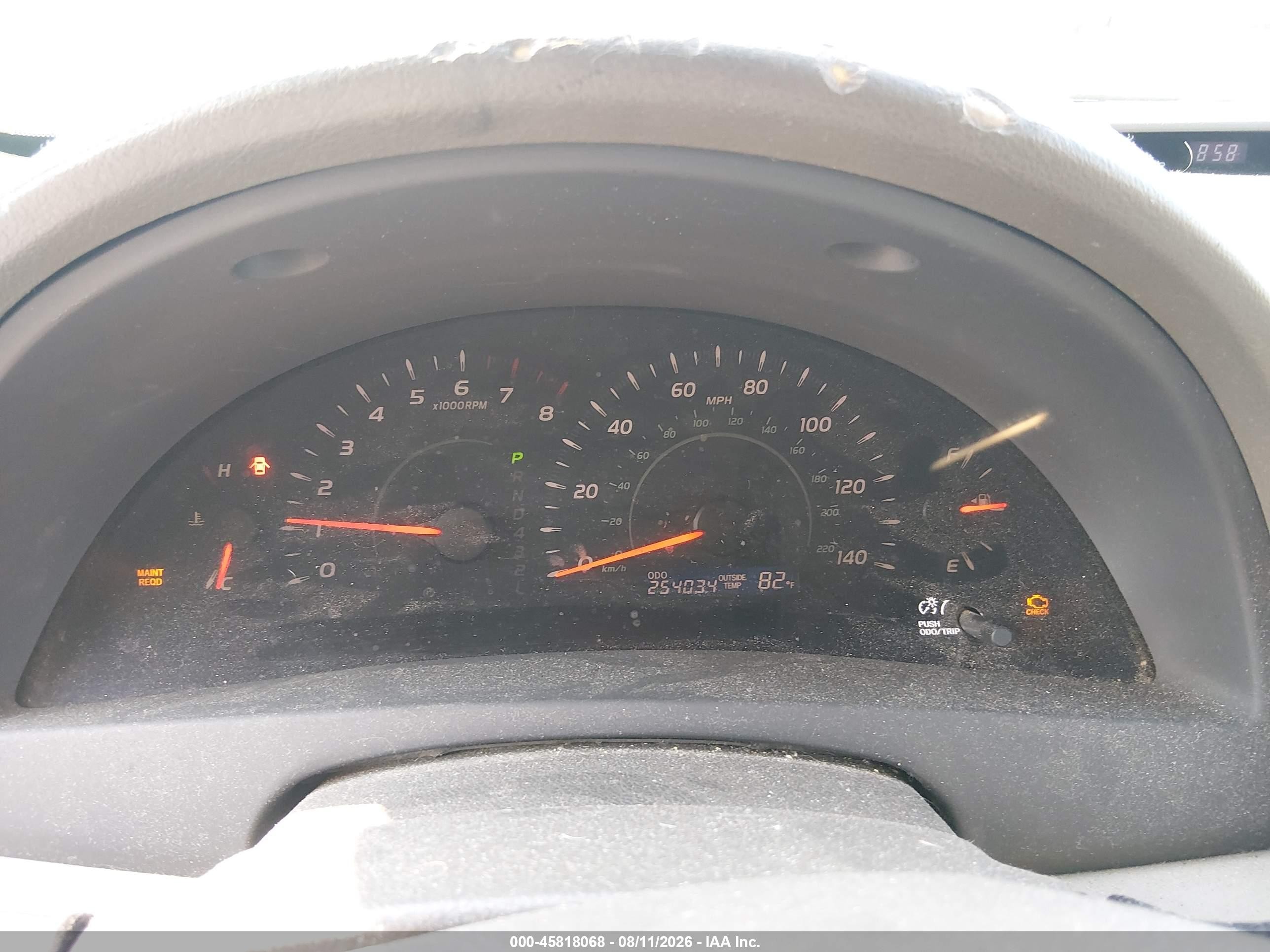 2008 Toyota Camry Le Red vin: 4T1BE46K78U257361