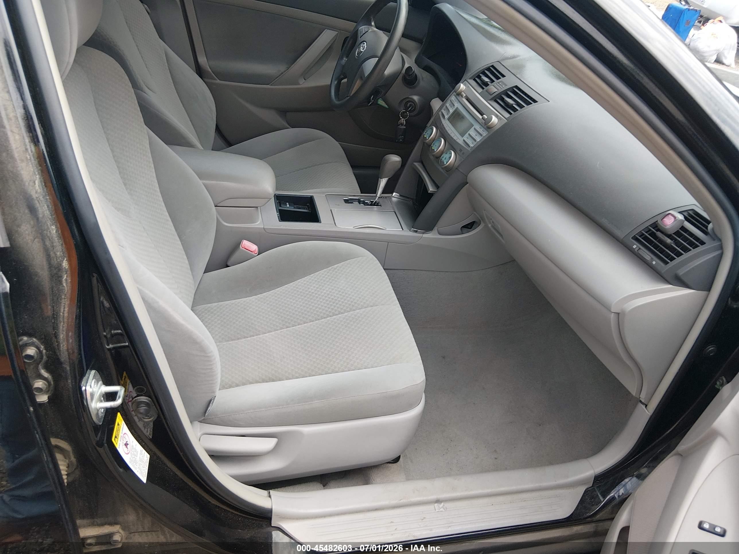 2008 Toyota Camry Черный vin: 4T1BE46K78U738467