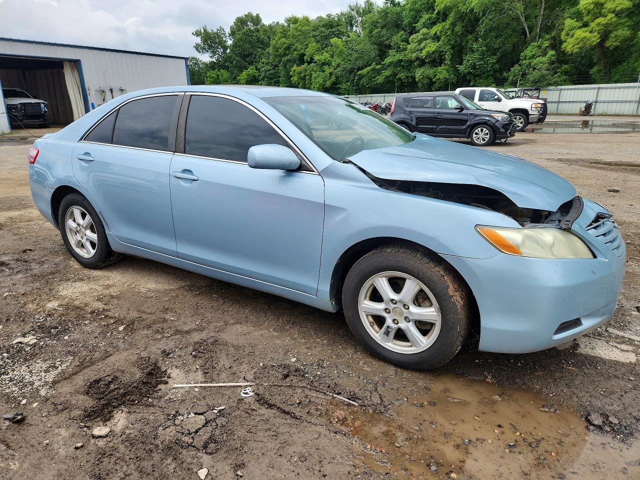 2008 Toyota Camry Le Blue vin: 4T1BE46K78U742616