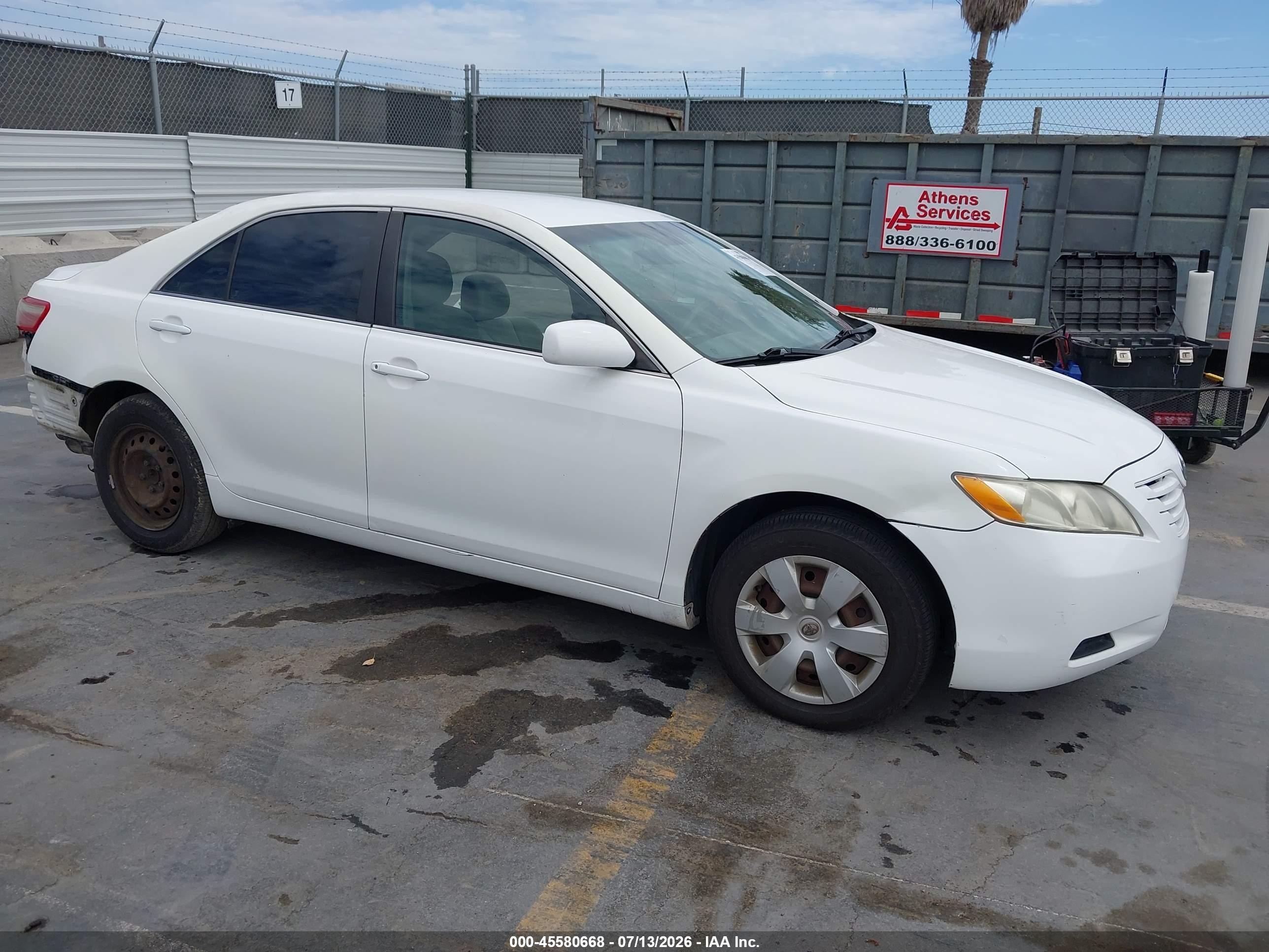 2008 Toyota Camry   White vin: 4T1BE46K78U756760