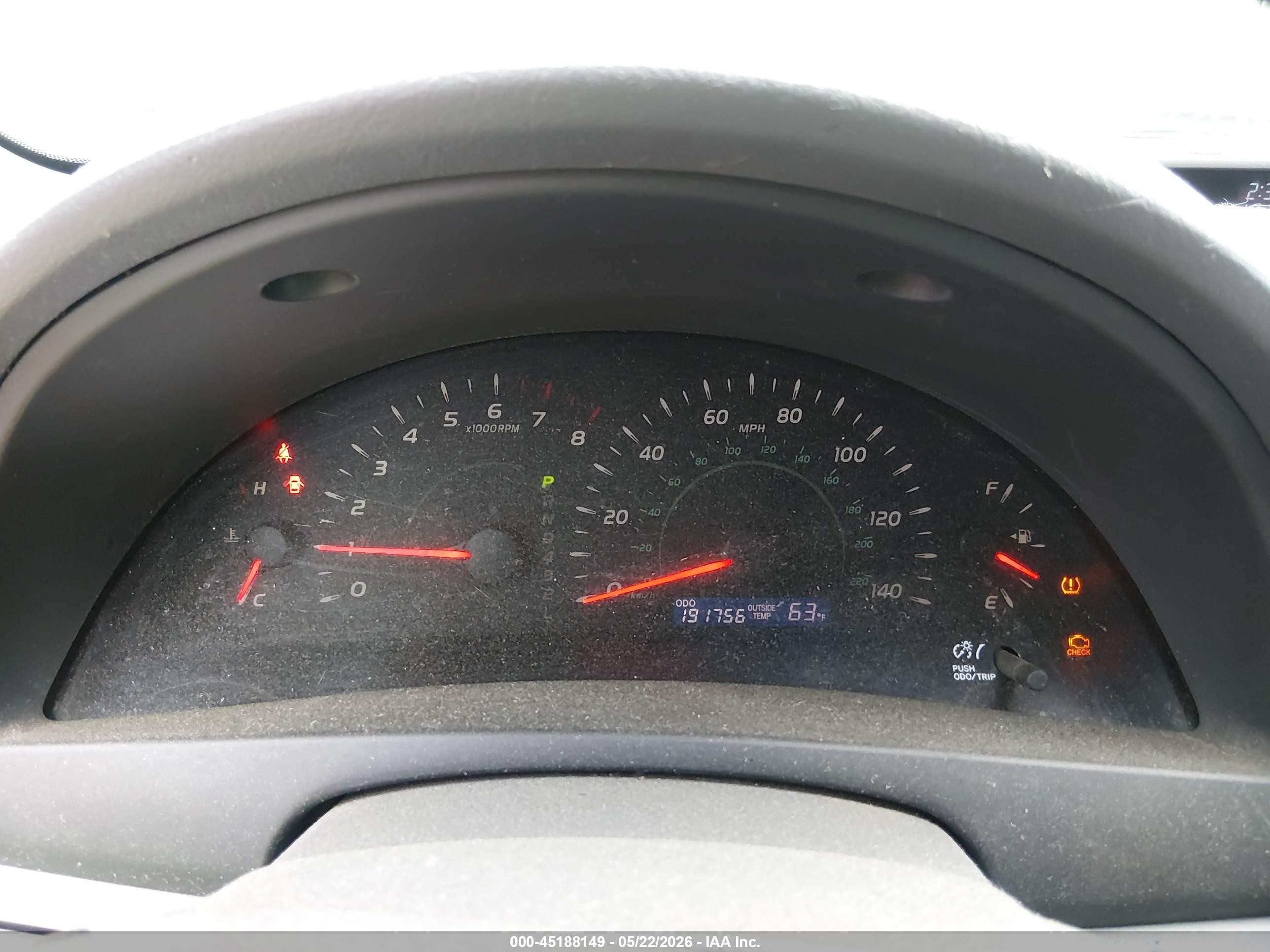 2008 Toyota Camry Le Black vin: 4T1BE46K78U774787