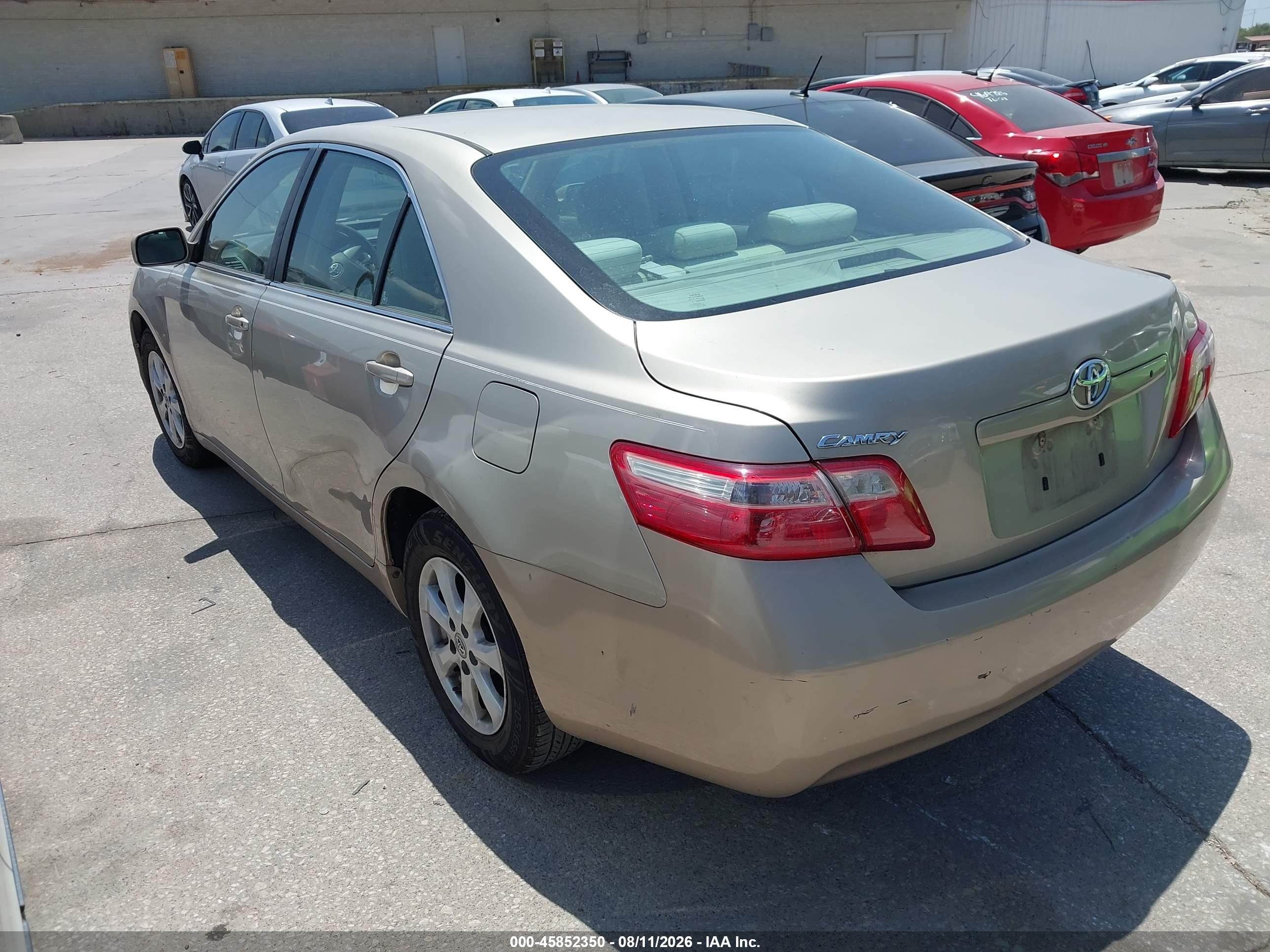 2008 Toyota Camry Le Brown vin: 4T1BE46K78U779617