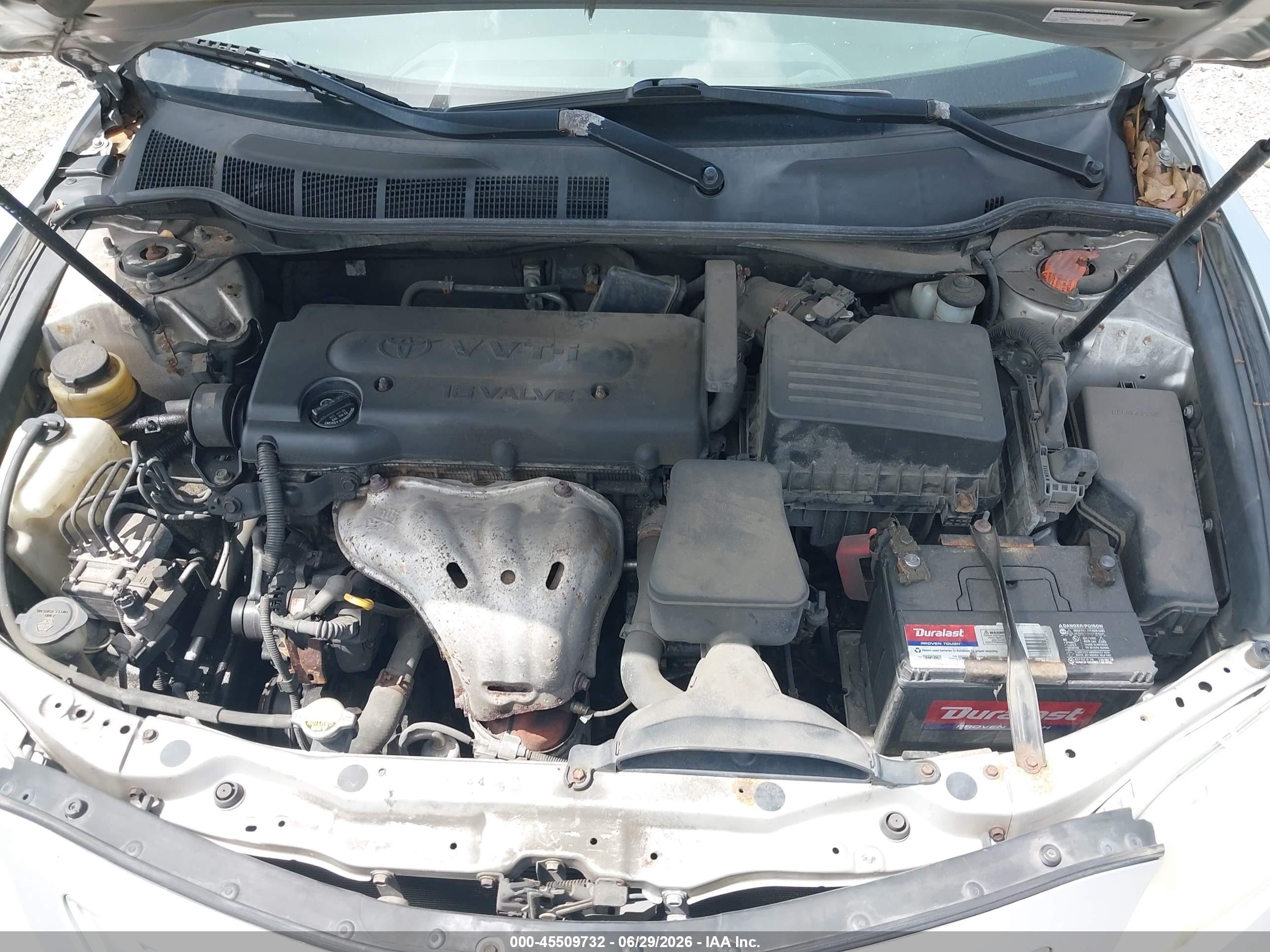2009 Toyota Camry Le Silver vin: 4T1BE46K79U282147