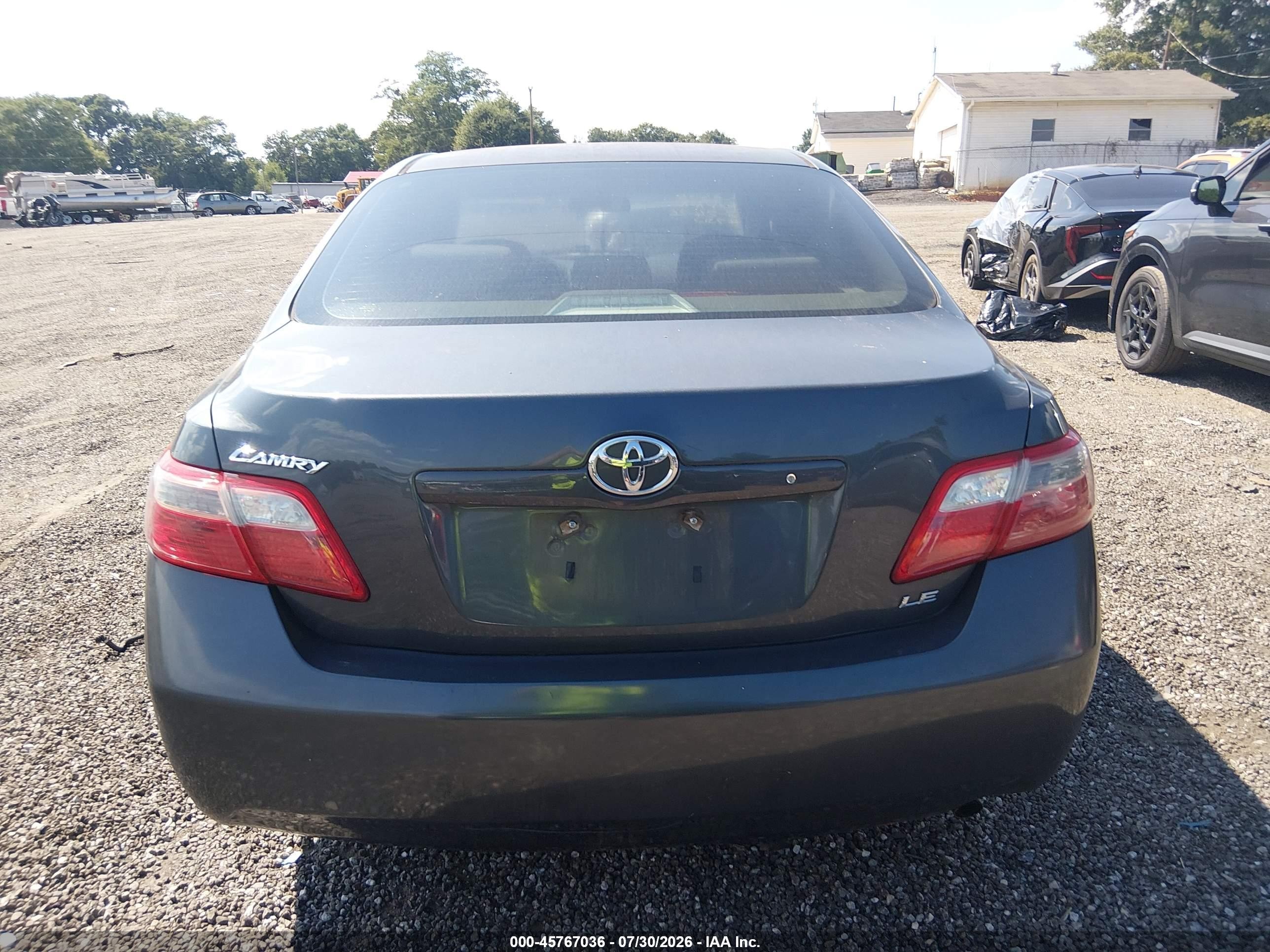 2009 Toyota Camry Le Gray vin: 4T1BE46K79U284867