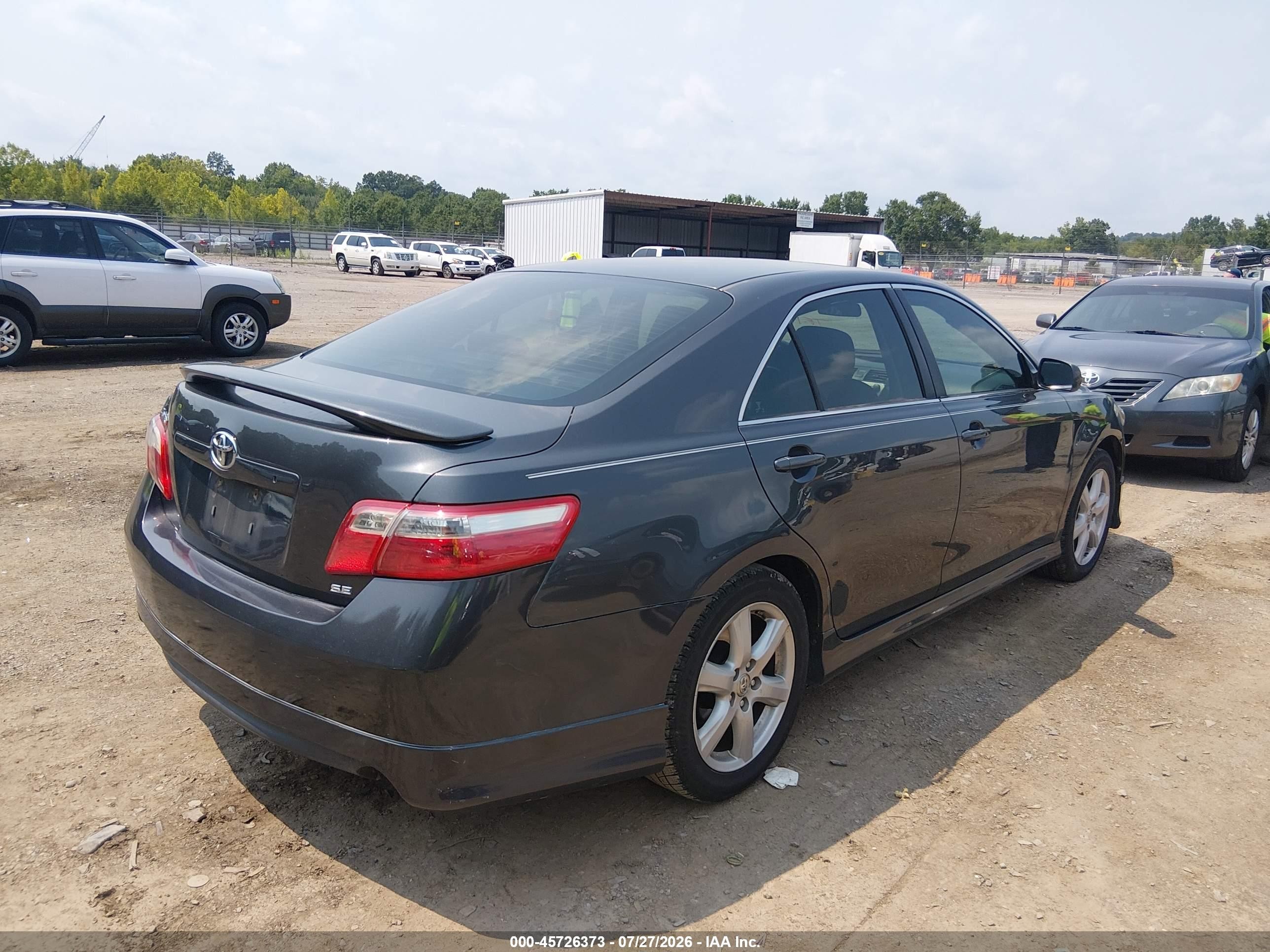 2009 Toyota Camry Se Серебряный vin: 4T1BE46K79U300372