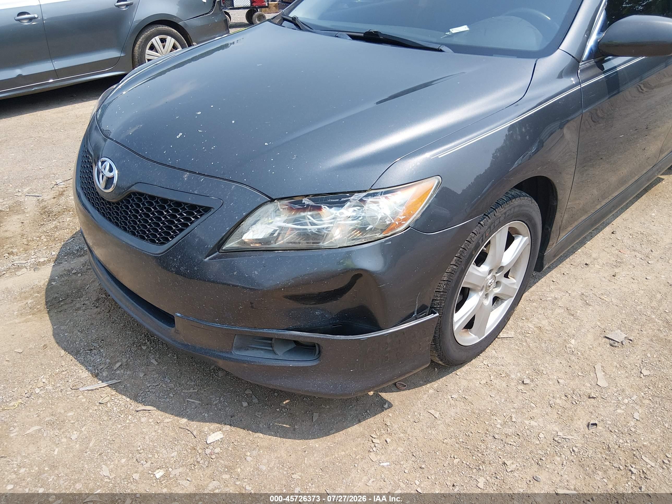 2009 Toyota Camry Se Серебряный vin: 4T1BE46K79U300372