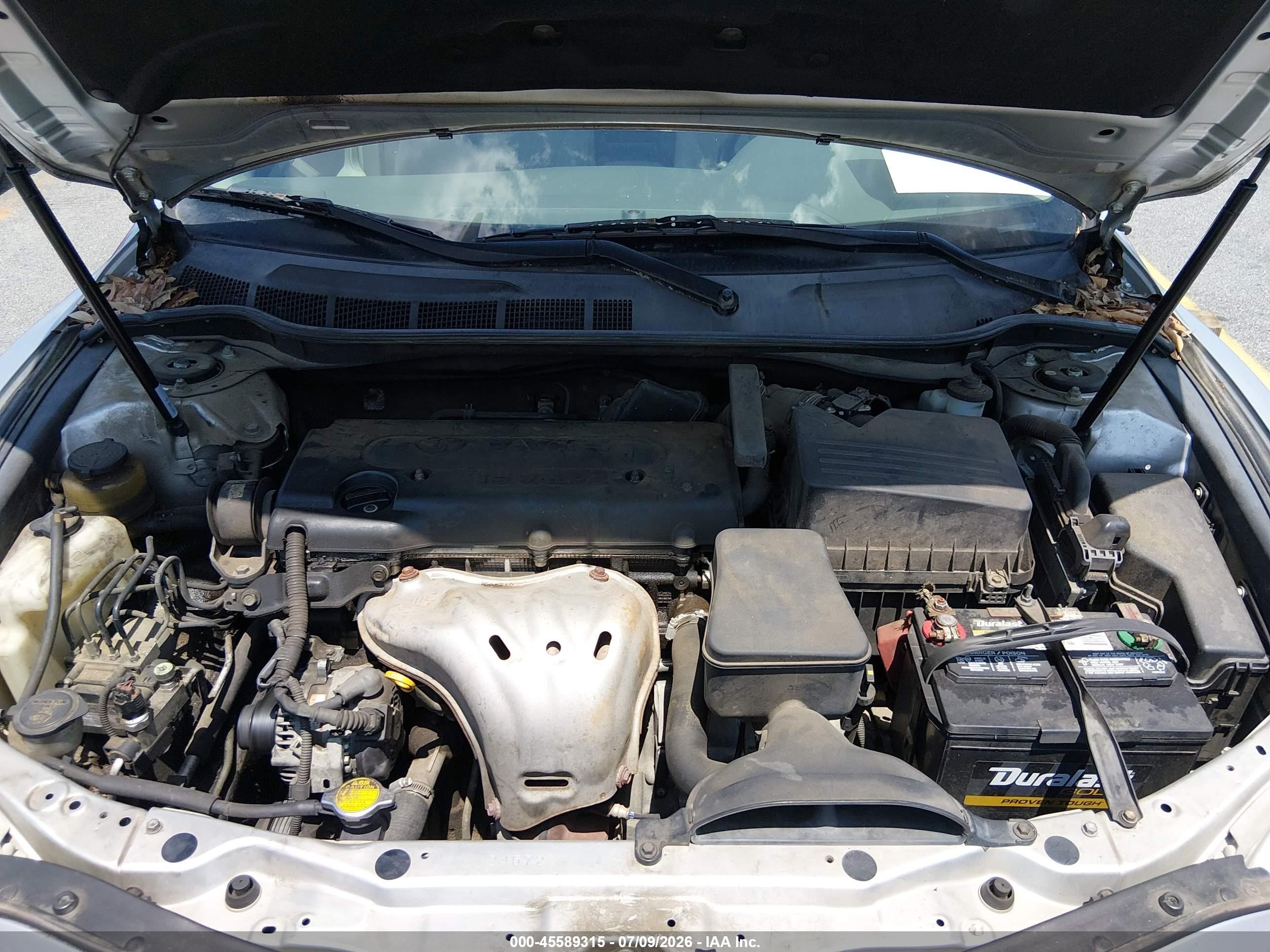 2009 Toyota Camry   Silver vin: 4T1BE46K79U308732