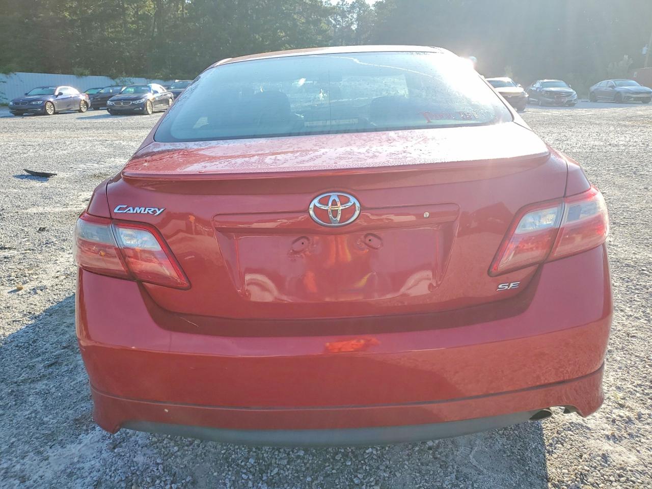 2009 Toyota Camry Se Red vin: 4T1BE46K79U315910