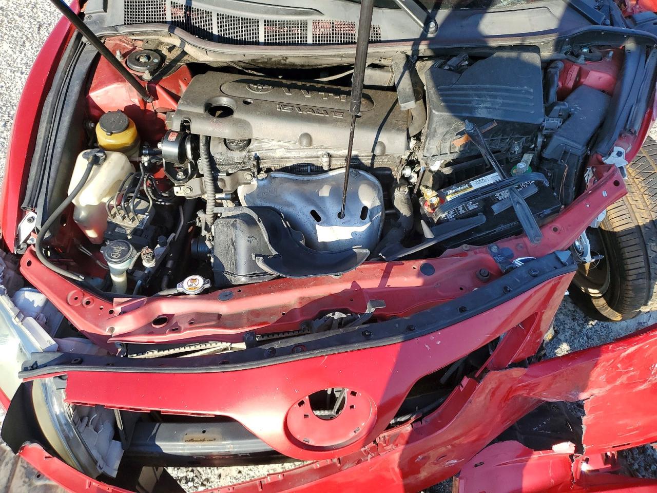2009 Toyota Camry Se Red vin: 4T1BE46K79U315910