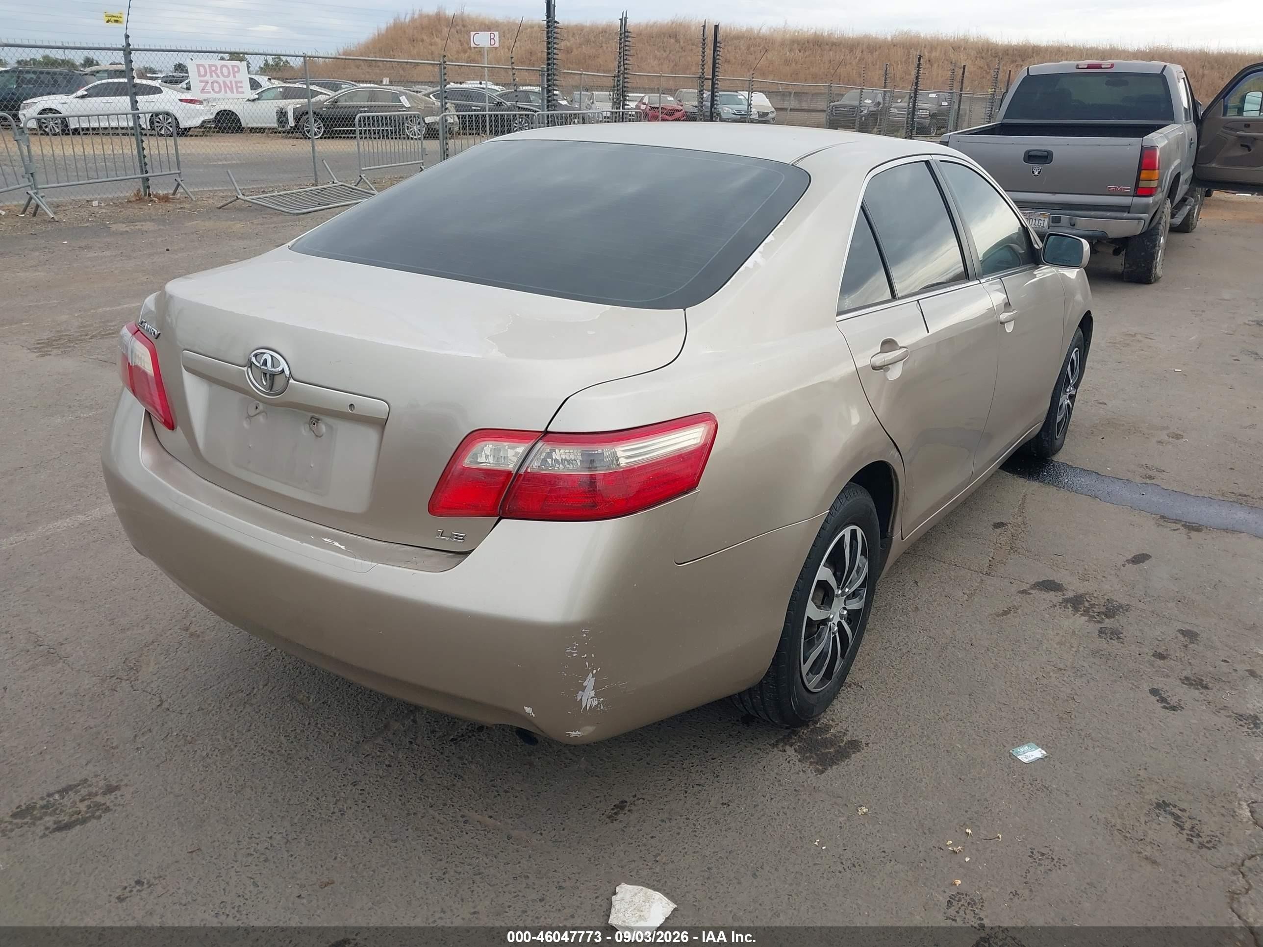 2009 Toyota Camry Se/le/xle Gold vin: 4T1BE46K79U325871
