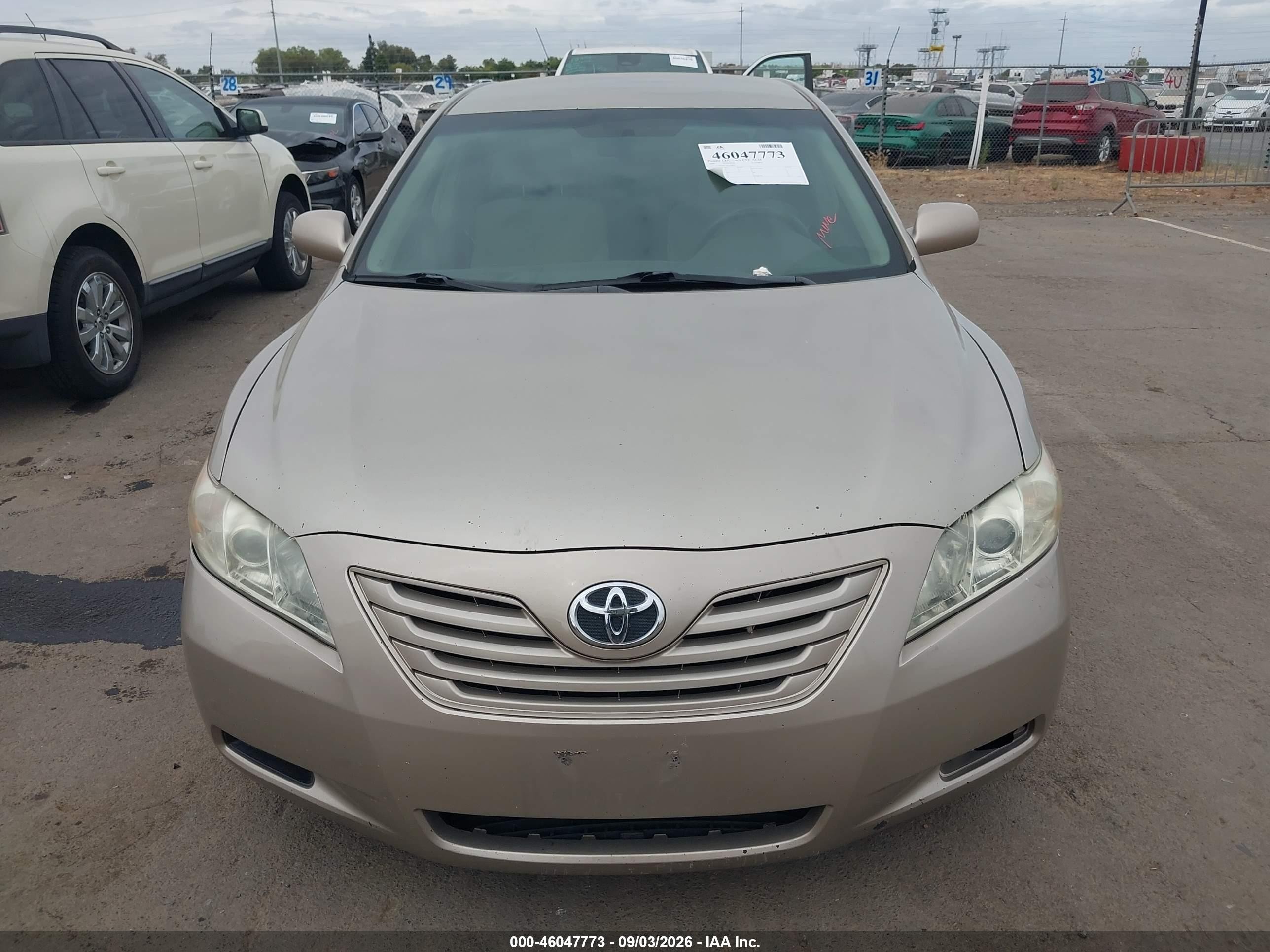 2009 Toyota Camry Se/le/xle Gold vin: 4T1BE46K79U325871