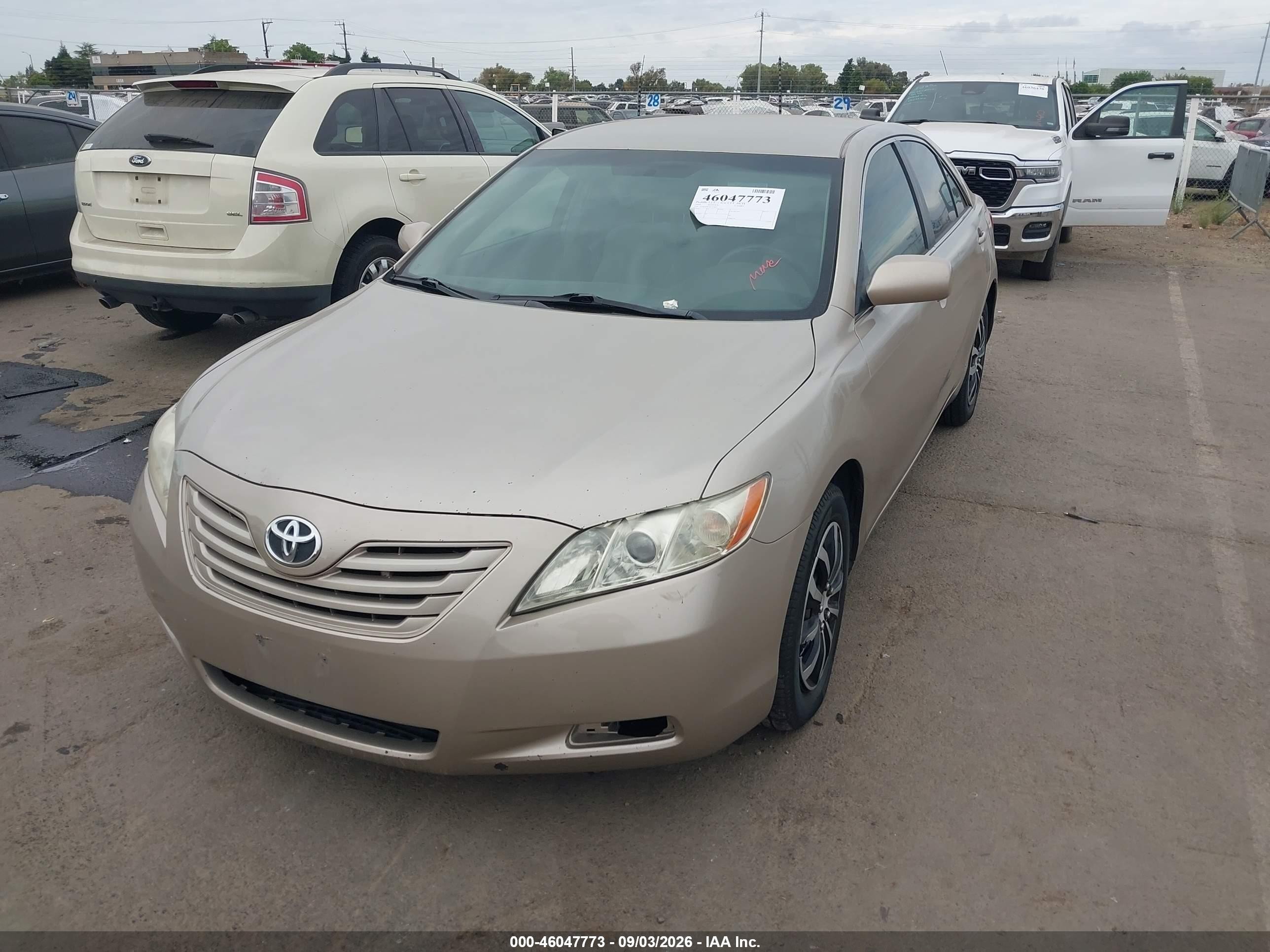 2009 Toyota Camry Se/le/xle Gold vin: 4T1BE46K79U325871