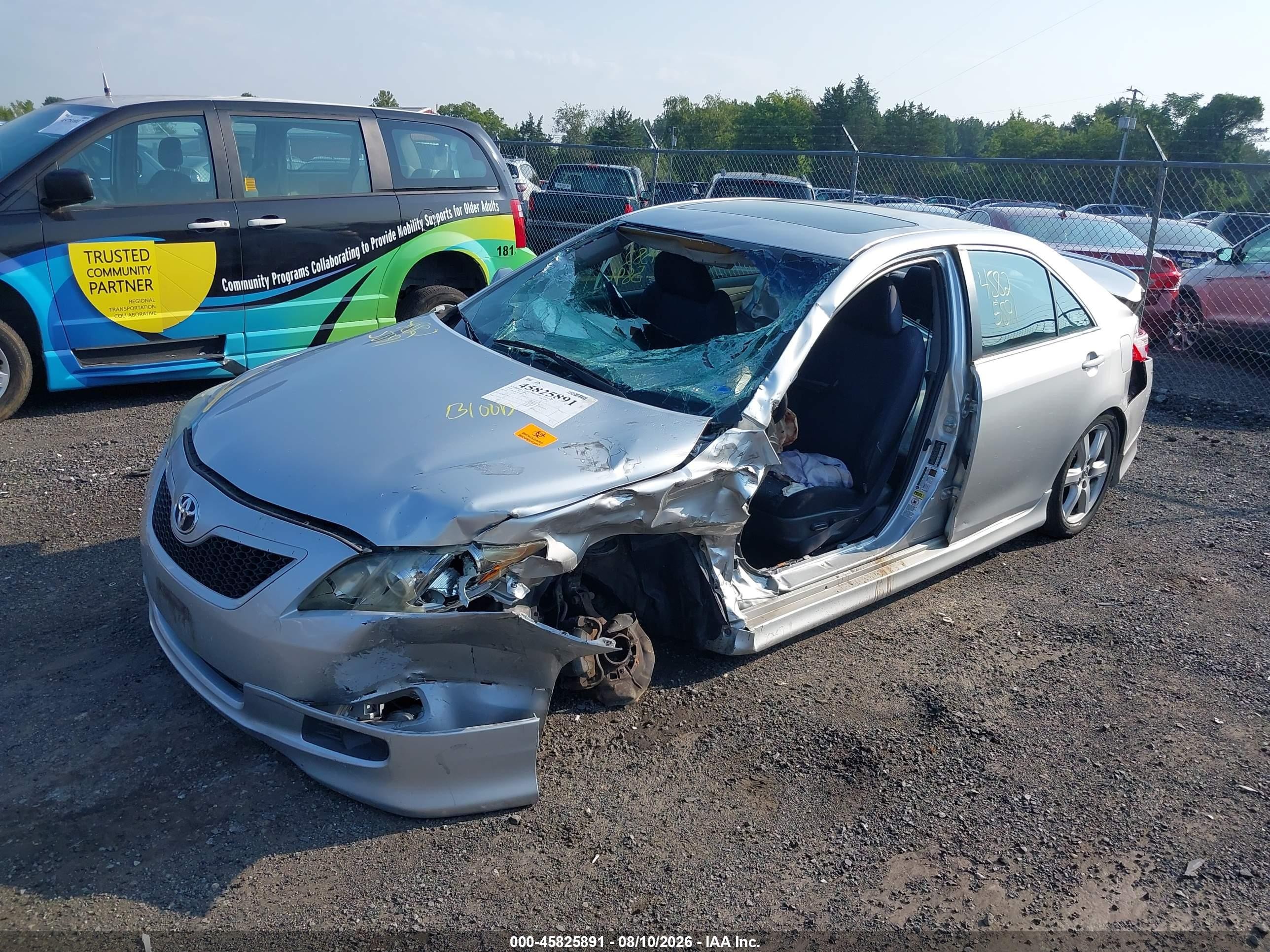 2009 Toyota Camry Se Silver vin: 4T1BE46K79U340712