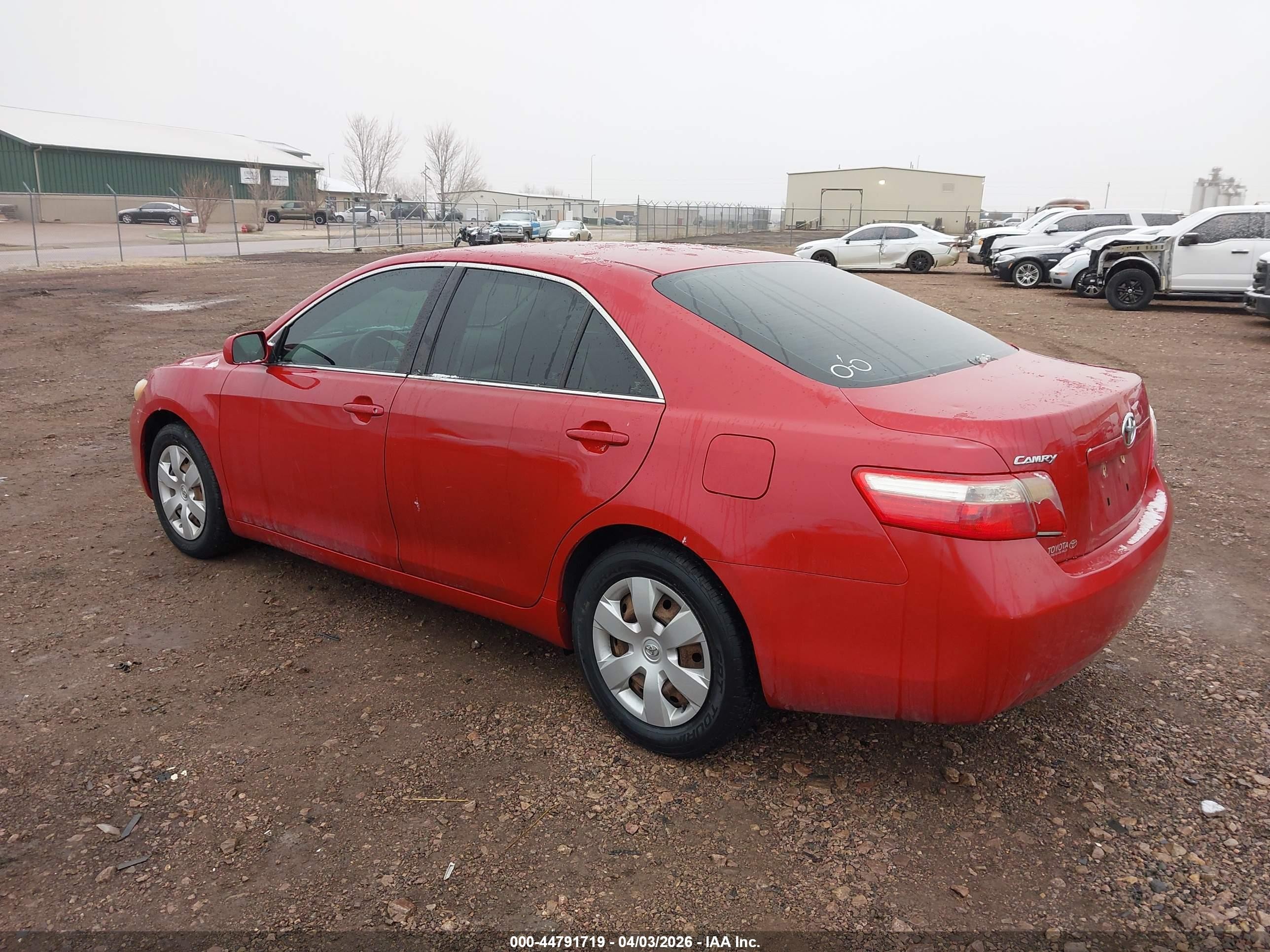 2009 Toyota Camry Le Red vin: 4T1BE46K79U355114